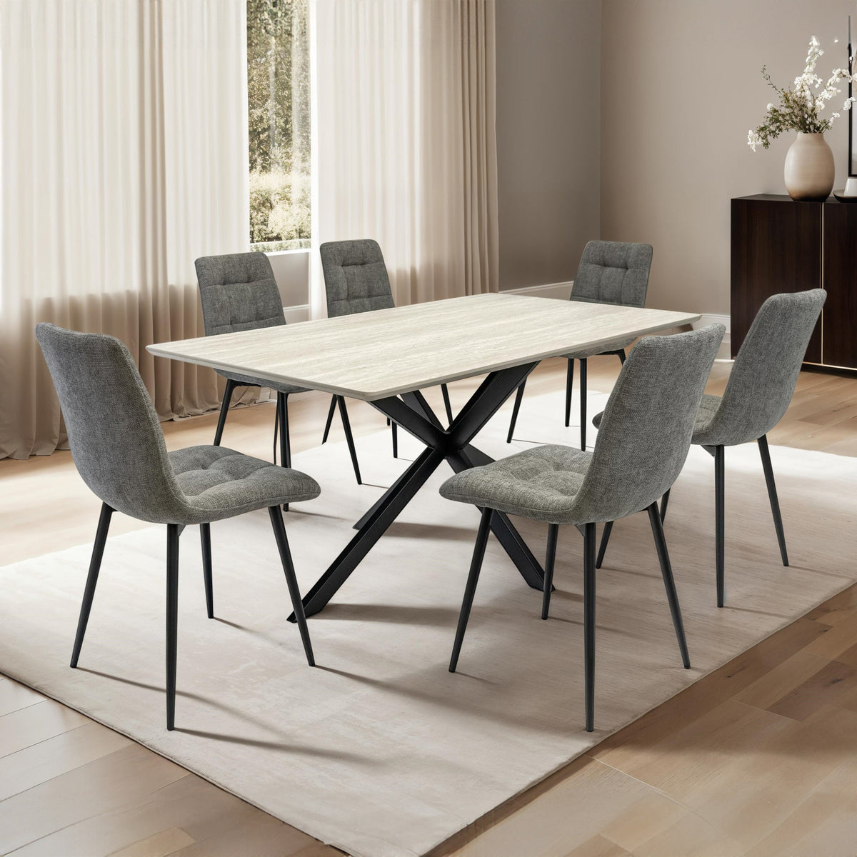 Yates Textured Dining Chair