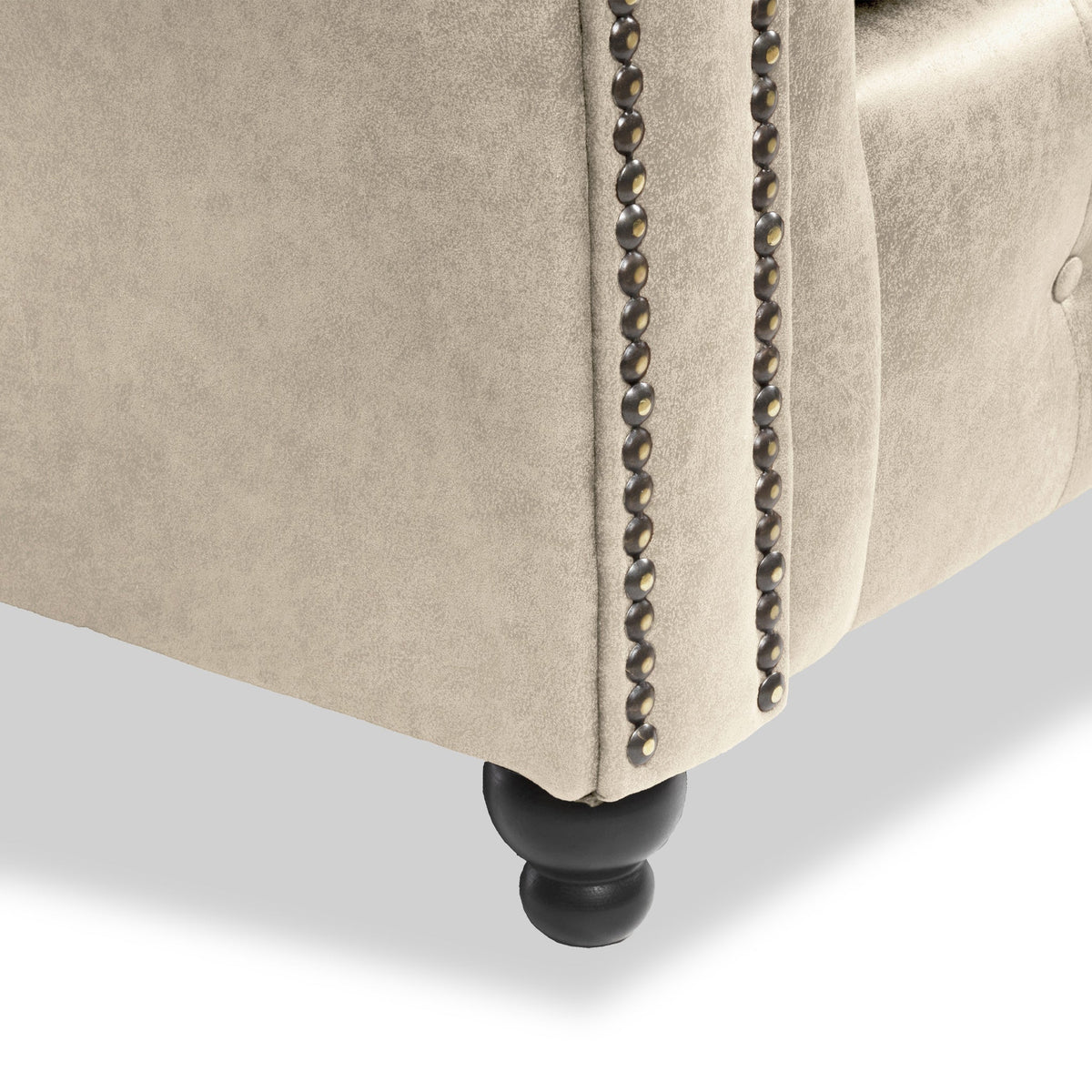 Edward Faux Leather 2 Seater Sofa