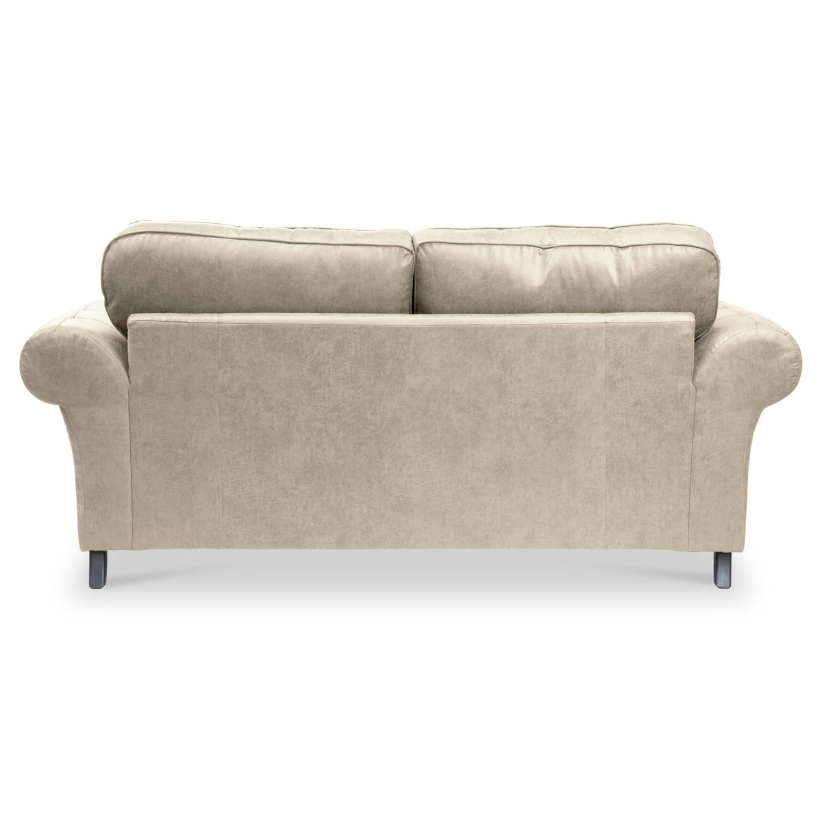 Edward Faux Leather 3 Seater Sofa