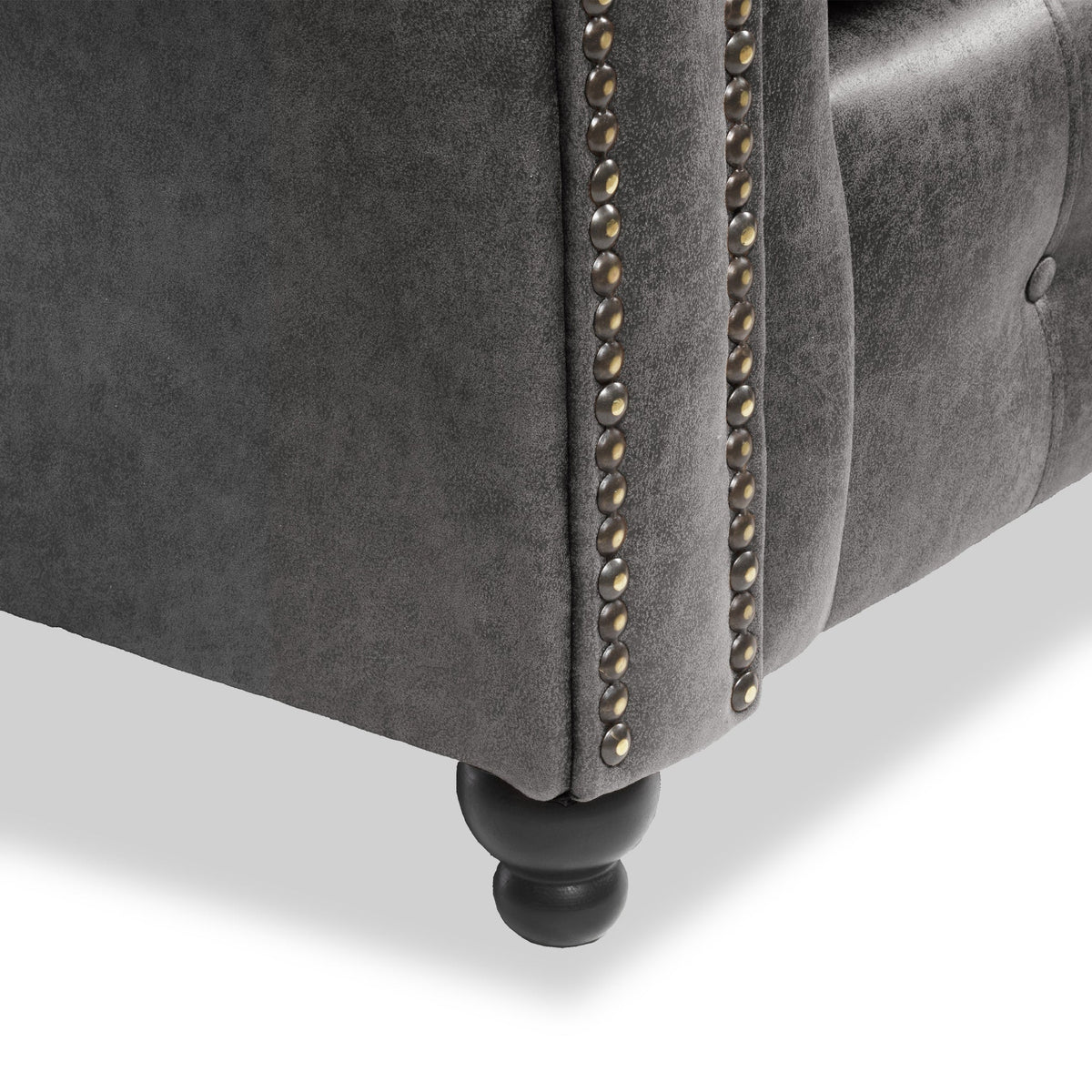 Edward Faux Leather Armchair