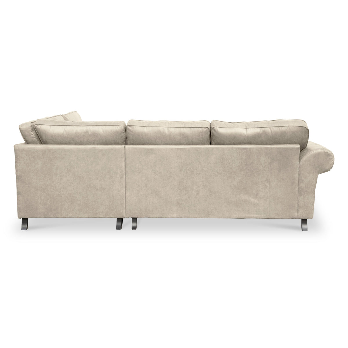Edward Faux Leather Corner Sofa