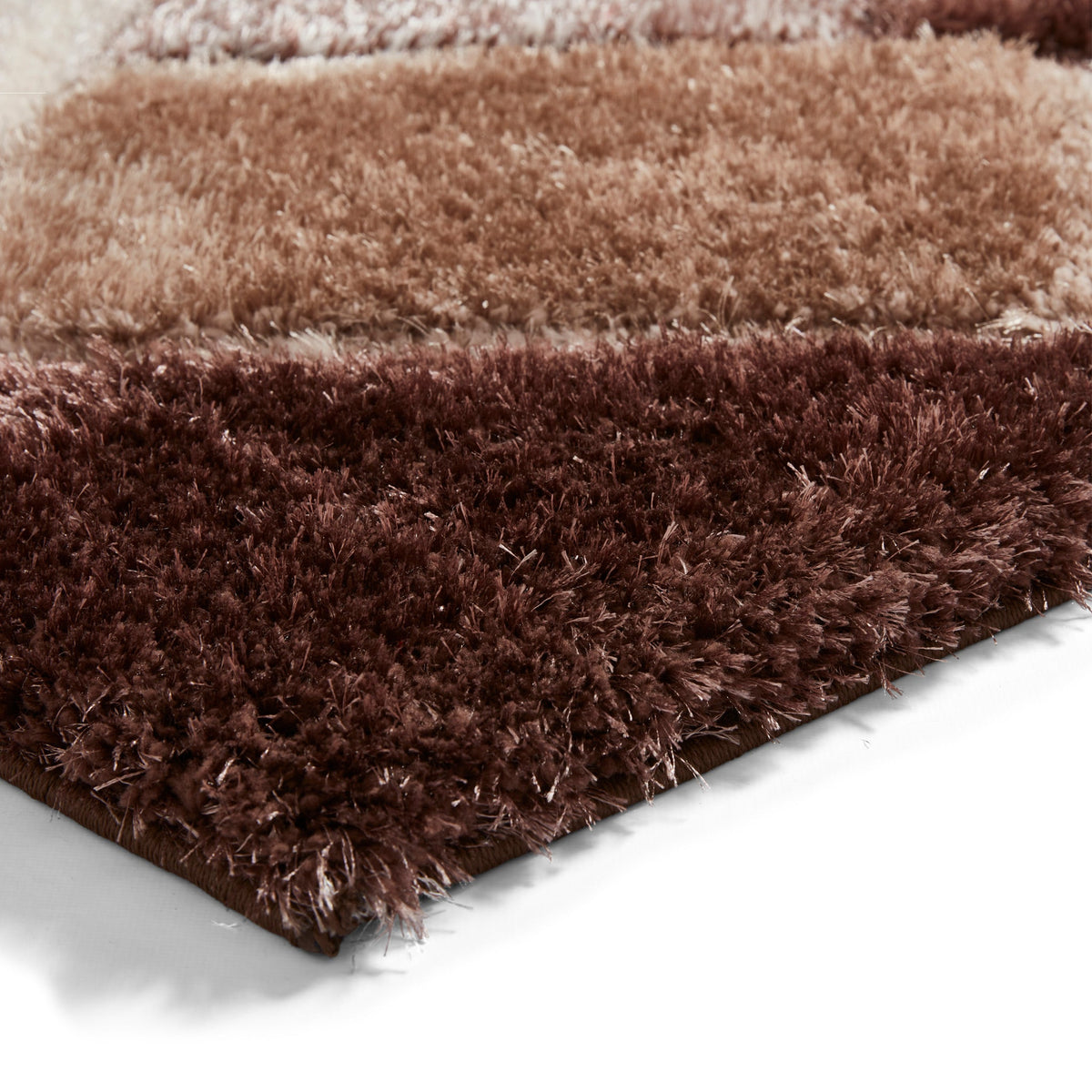 Lennox Geometric Shaggy Rug