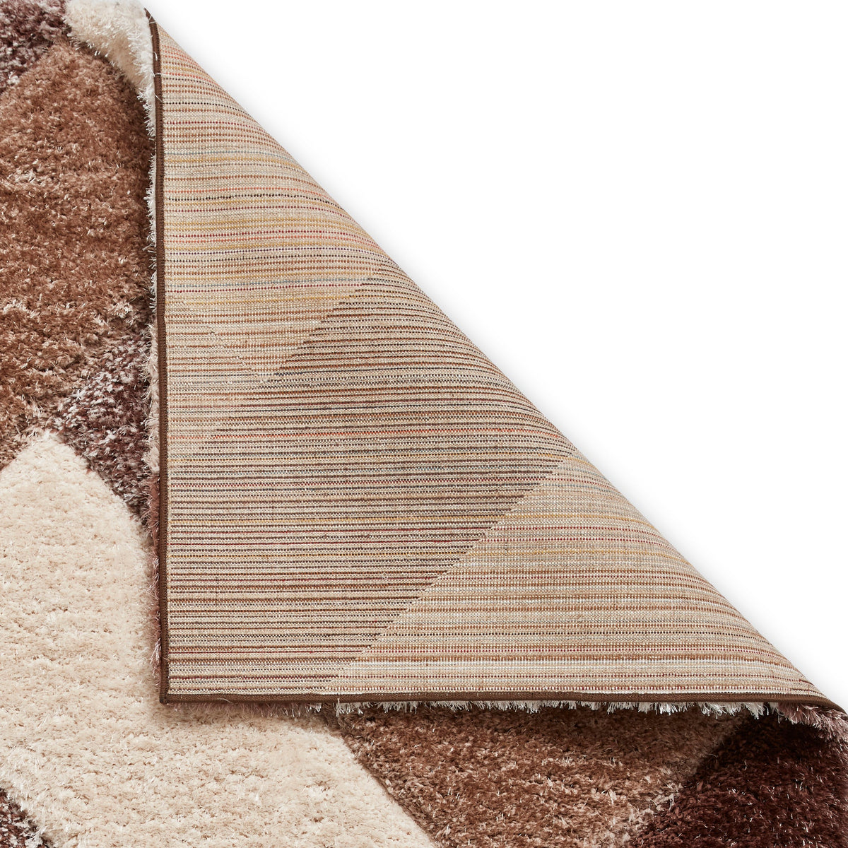 Lennox Geometric Shaggy Rug