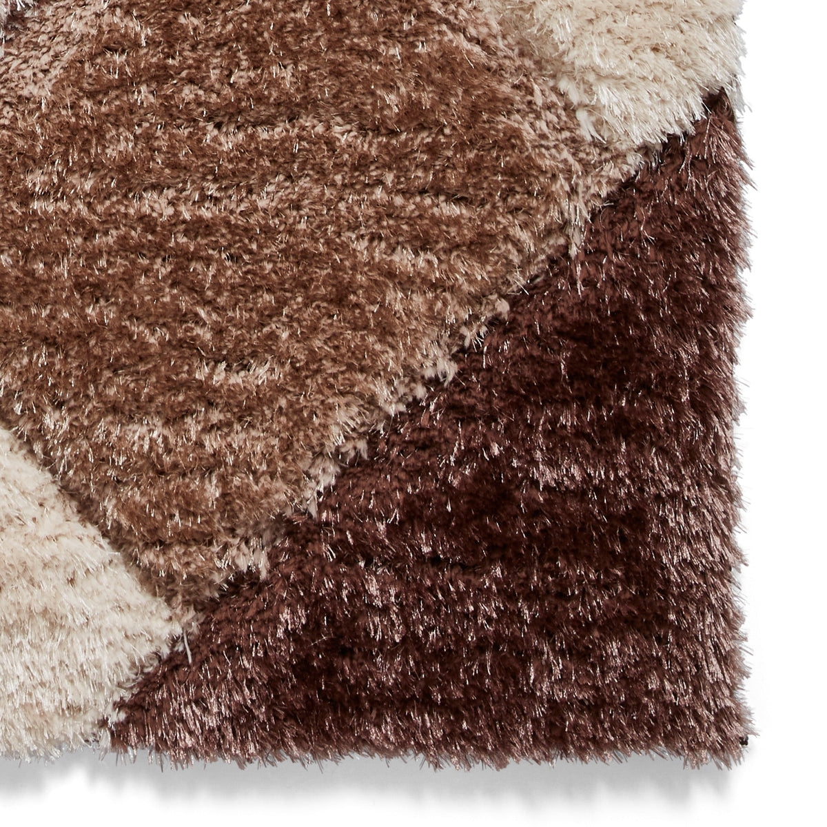 Lennox Geometric Shaggy Rug