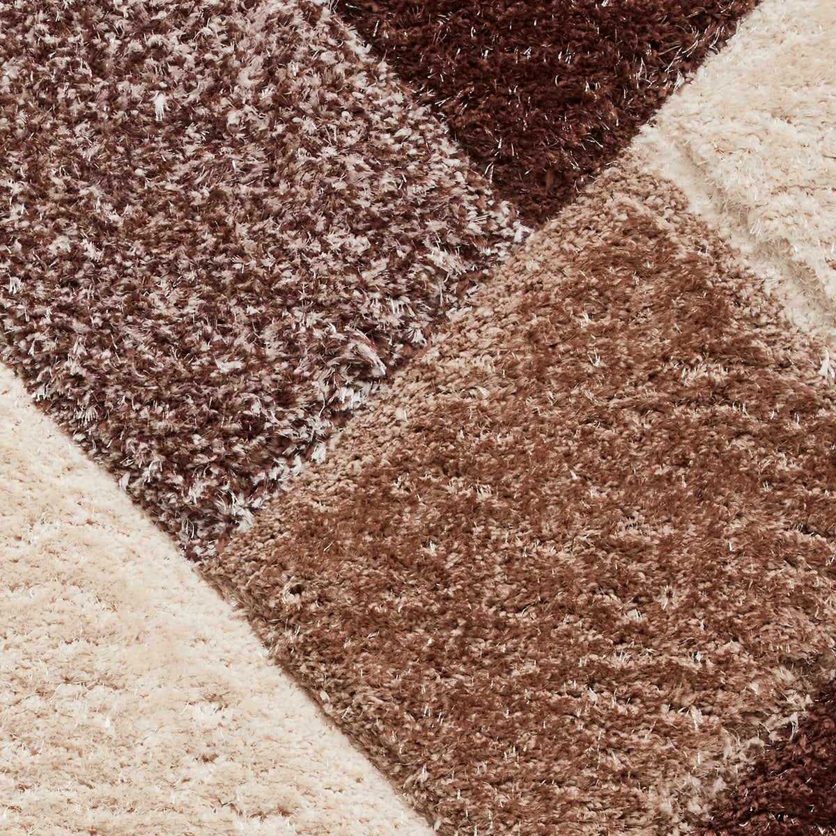 Lennox Geometric Shaggy Rug