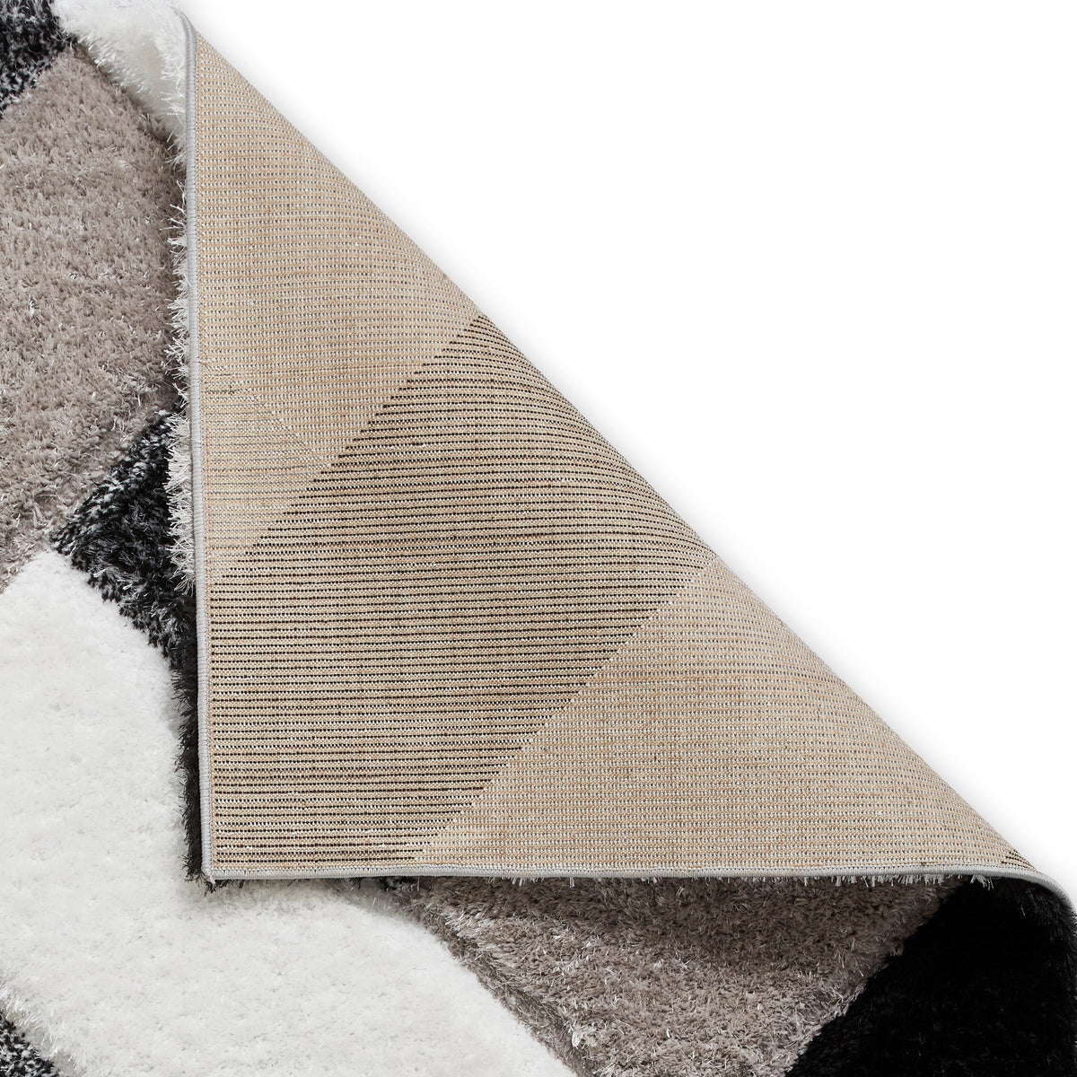 Lennox Geometric Shaggy Rug