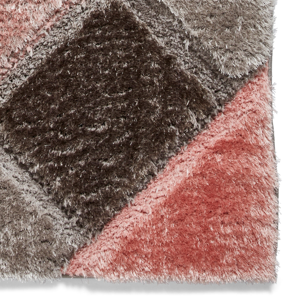 Lennox Geometric Shaggy Rug
