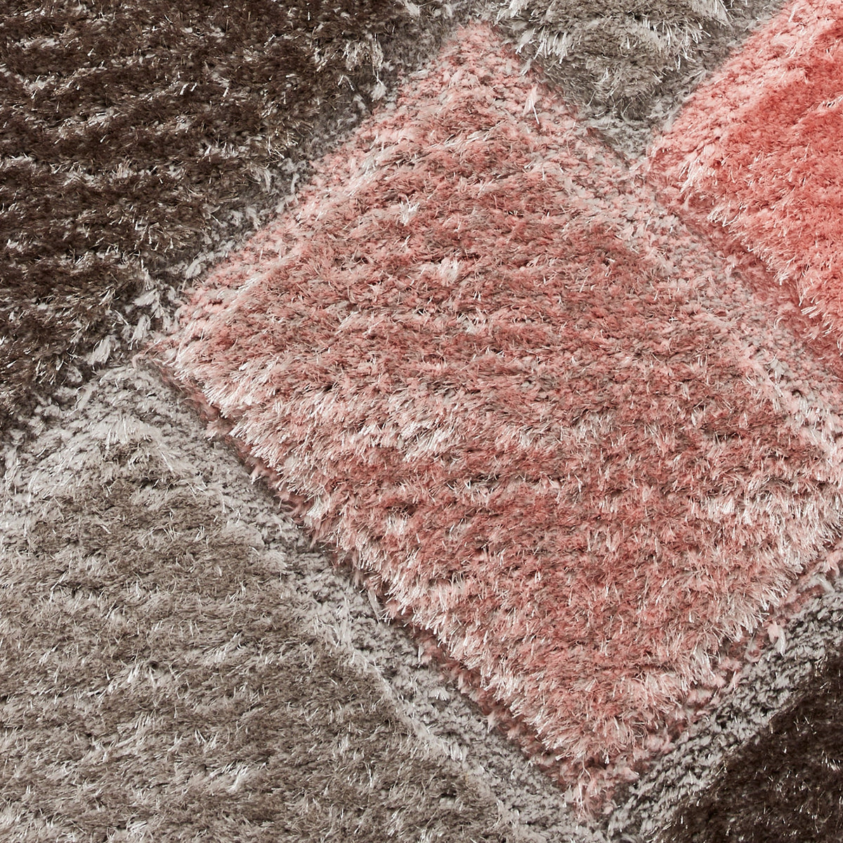 Lennox Geometric Shaggy Rug