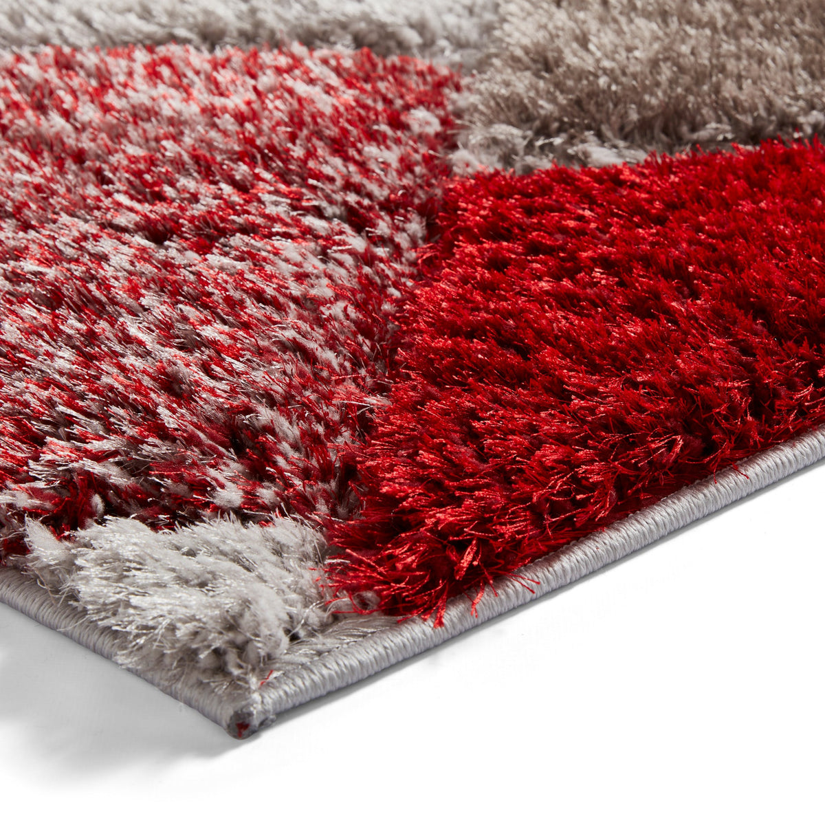 Lennox Geometric Shaggy Rug