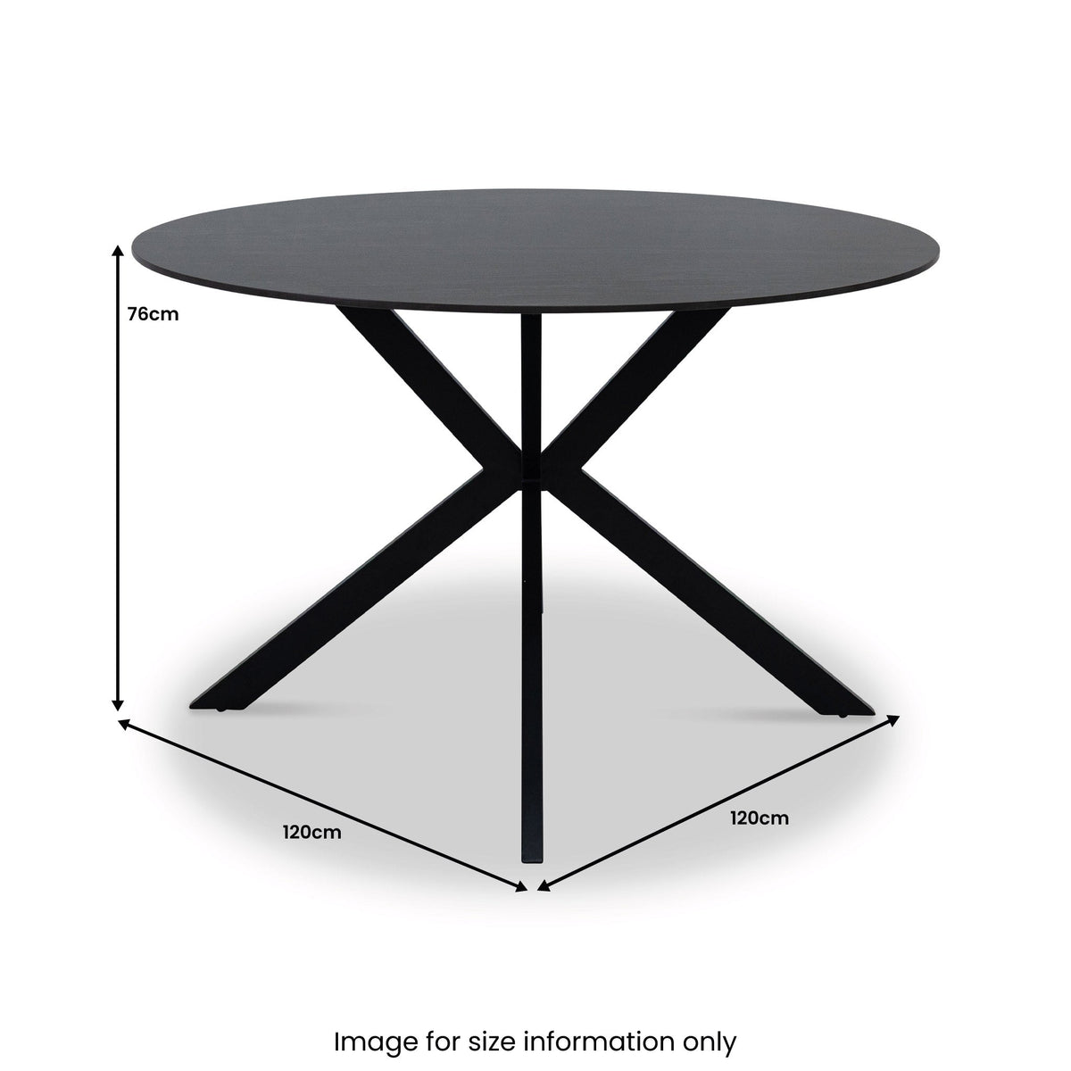 Ashen 120cm Round Dining Table