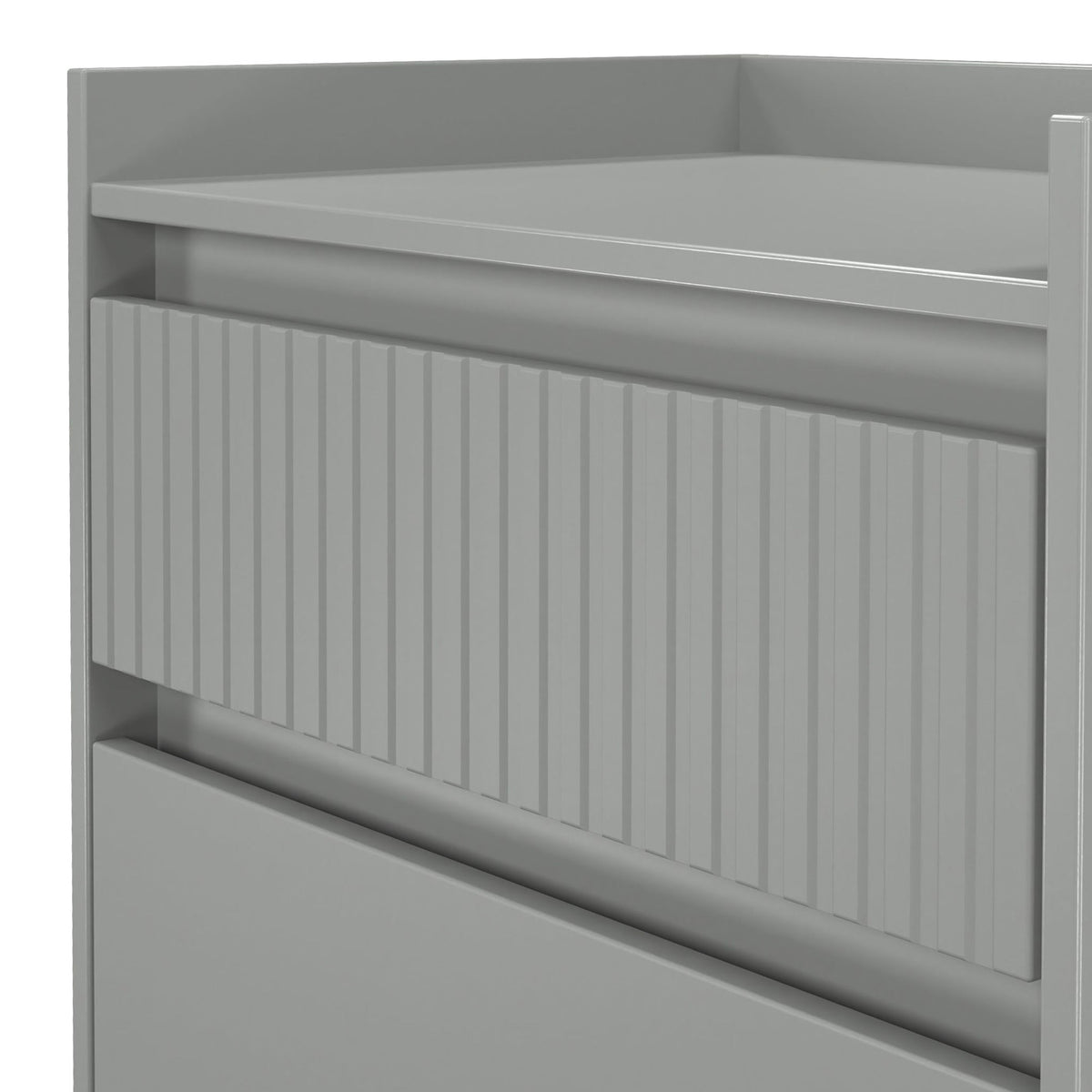 Kenton 2 Drawer Wide Bedside Table
