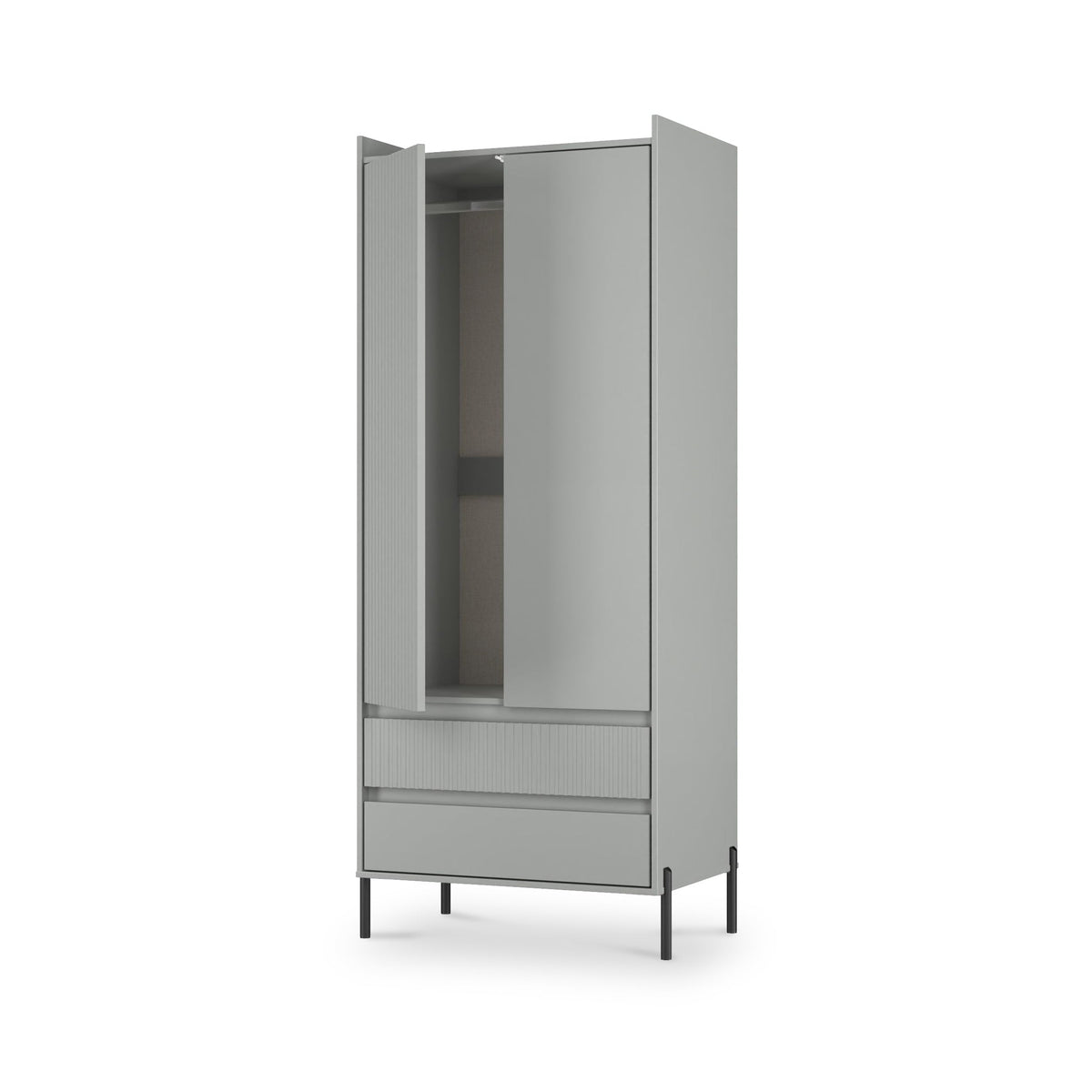 Kenton Double Wardrobe With Drawers