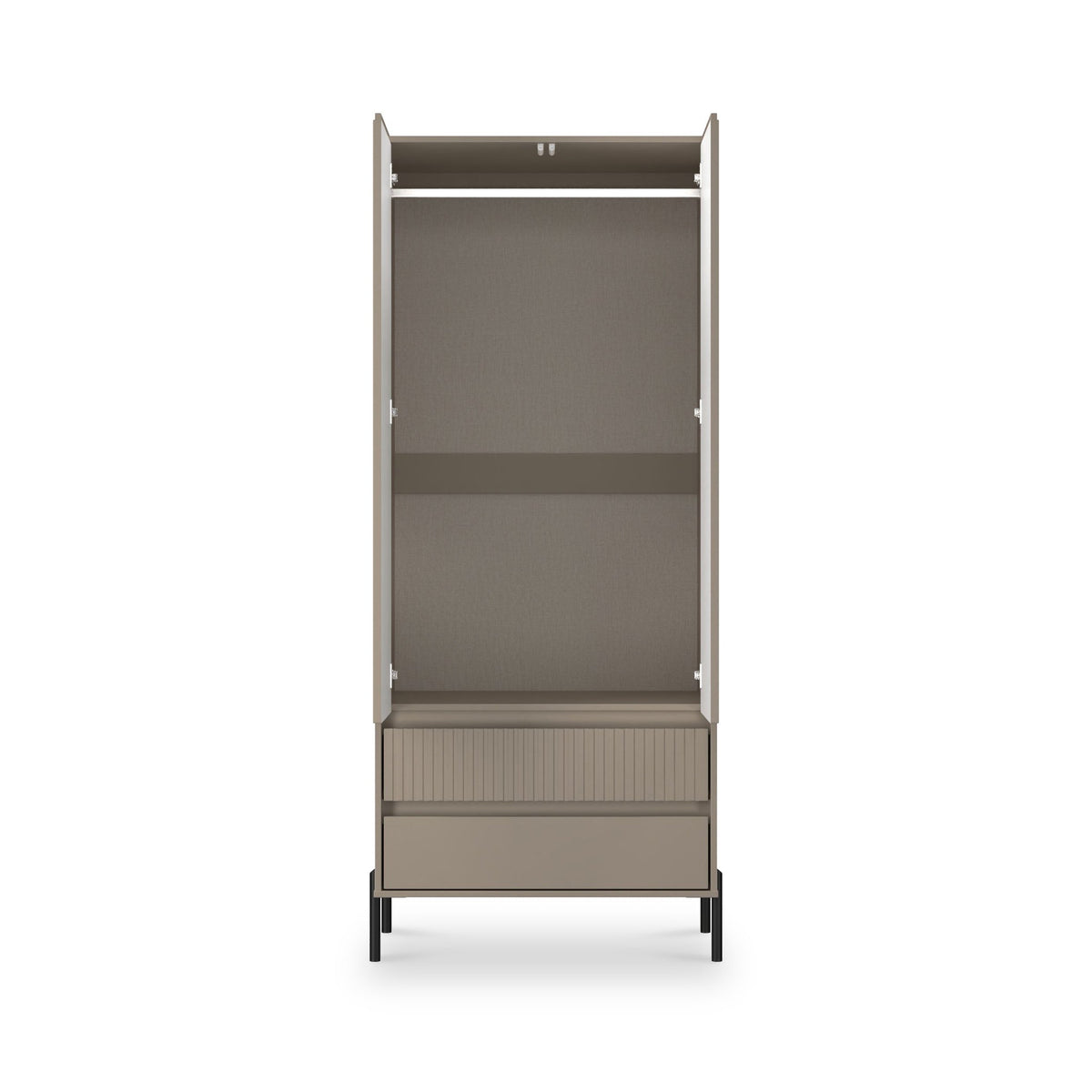 Kenton Double Wardrobe With Drawers