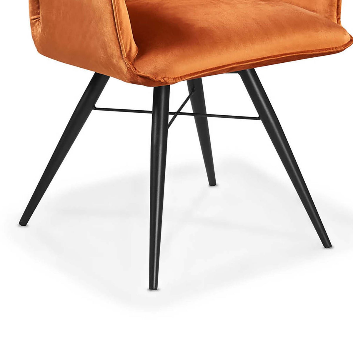 Quinn Swivel Velvet Dining Chair