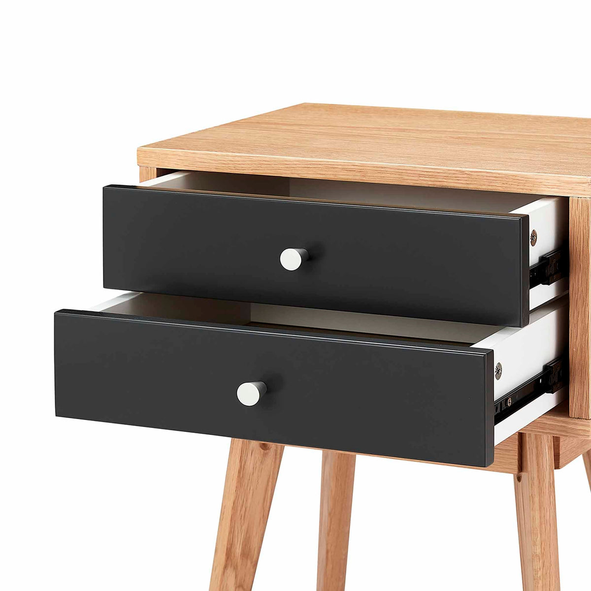 Aubrey 2 Drawer Bedside Table