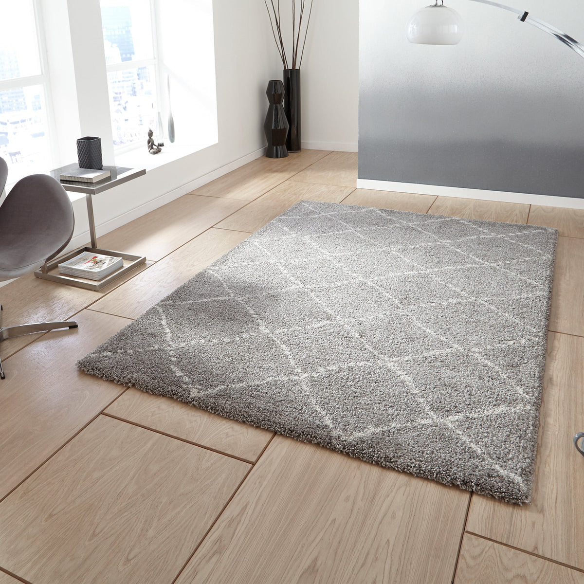 Webster Diamond Two Toned Rug