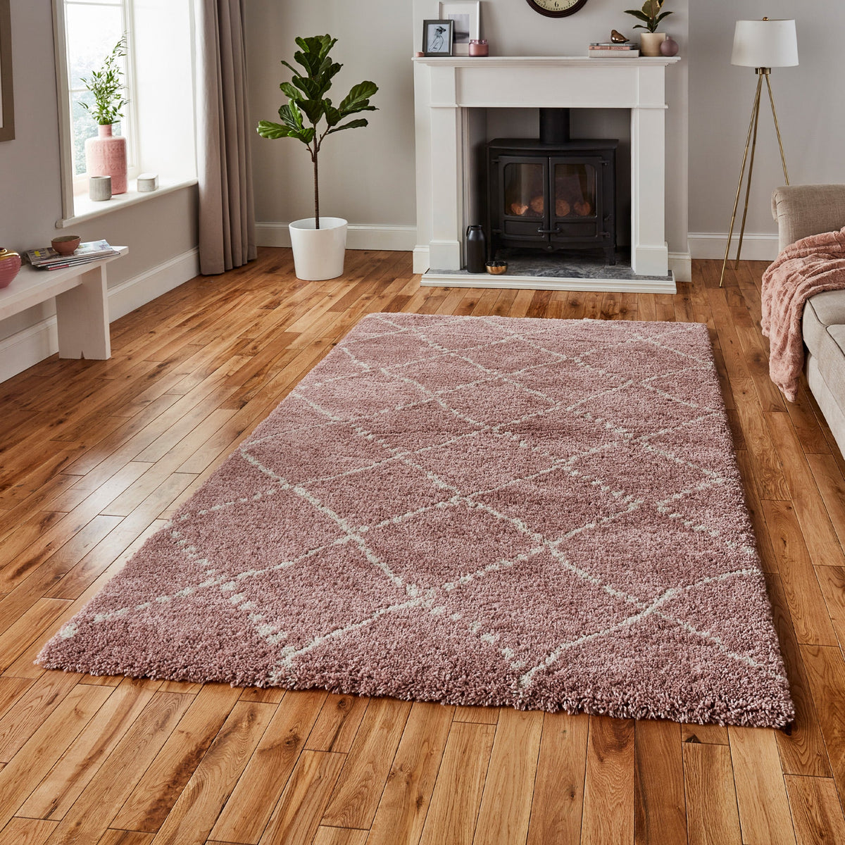 Webster Diamond Two Toned Rug