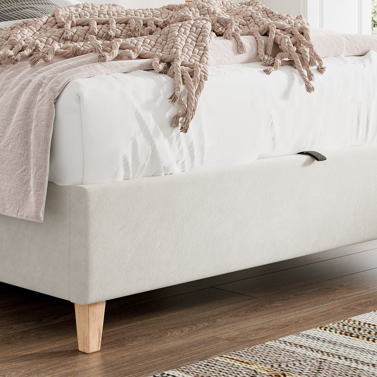 Marilyn Velvet Ottoman Storage Bed