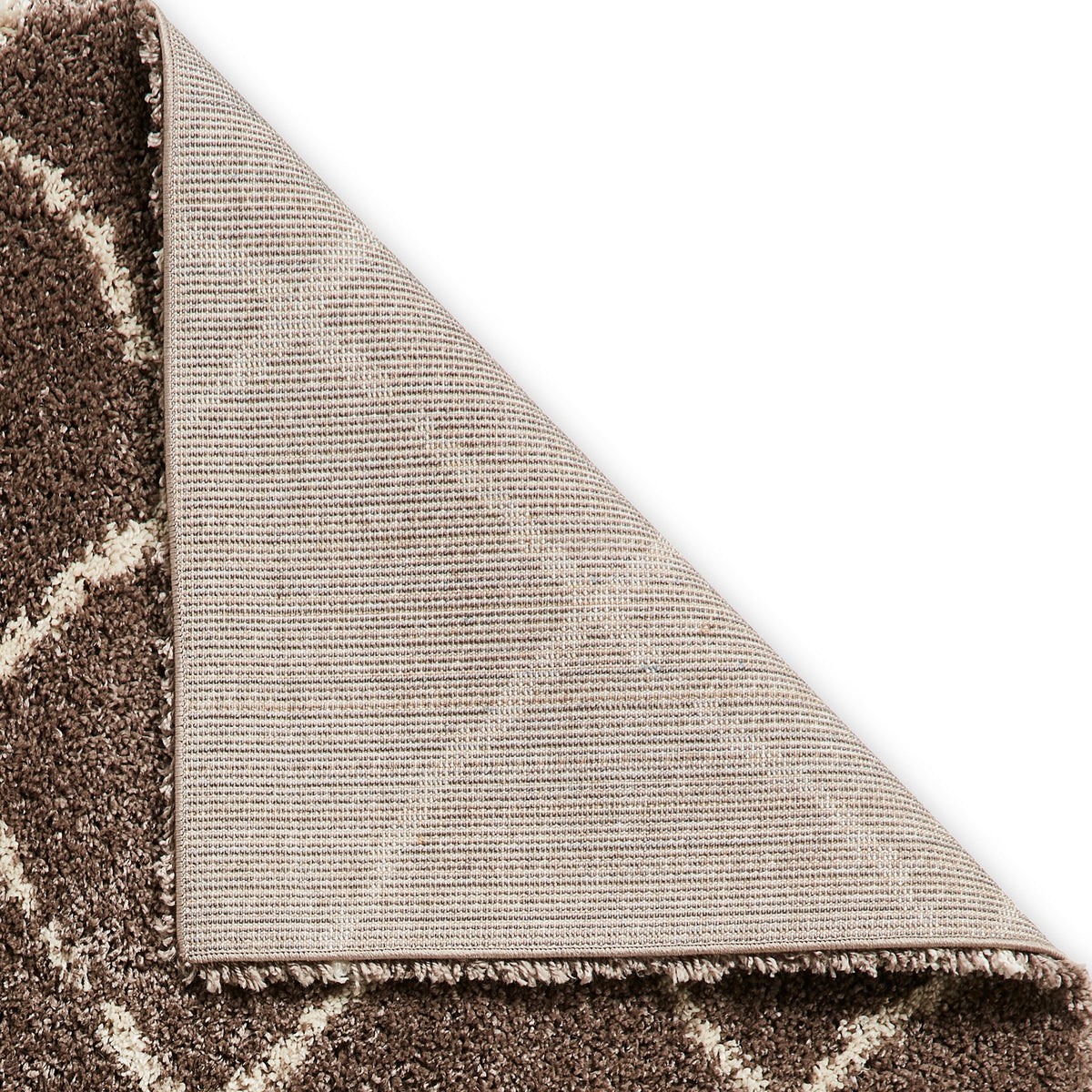 Durham Berber Diamond Shaggy Rug
