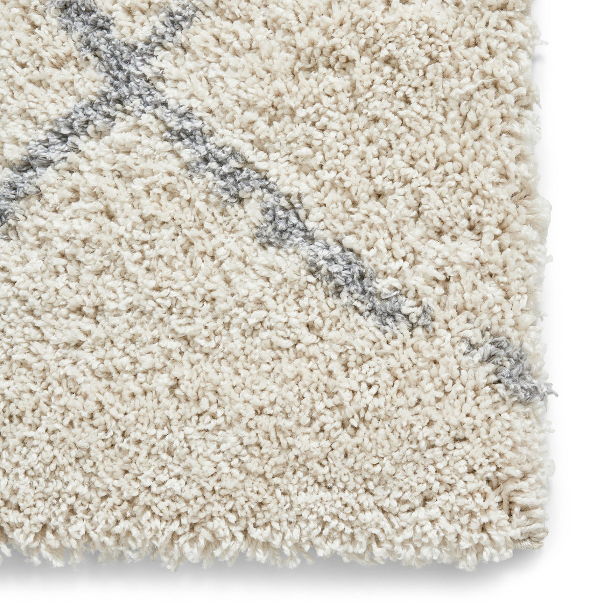 Durham Berber Diamond Shaggy Rug