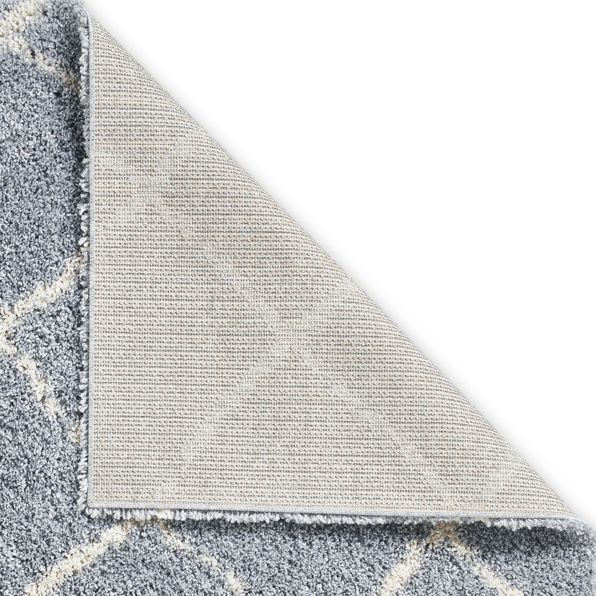 Durham Berber Diamond Shaggy Rug