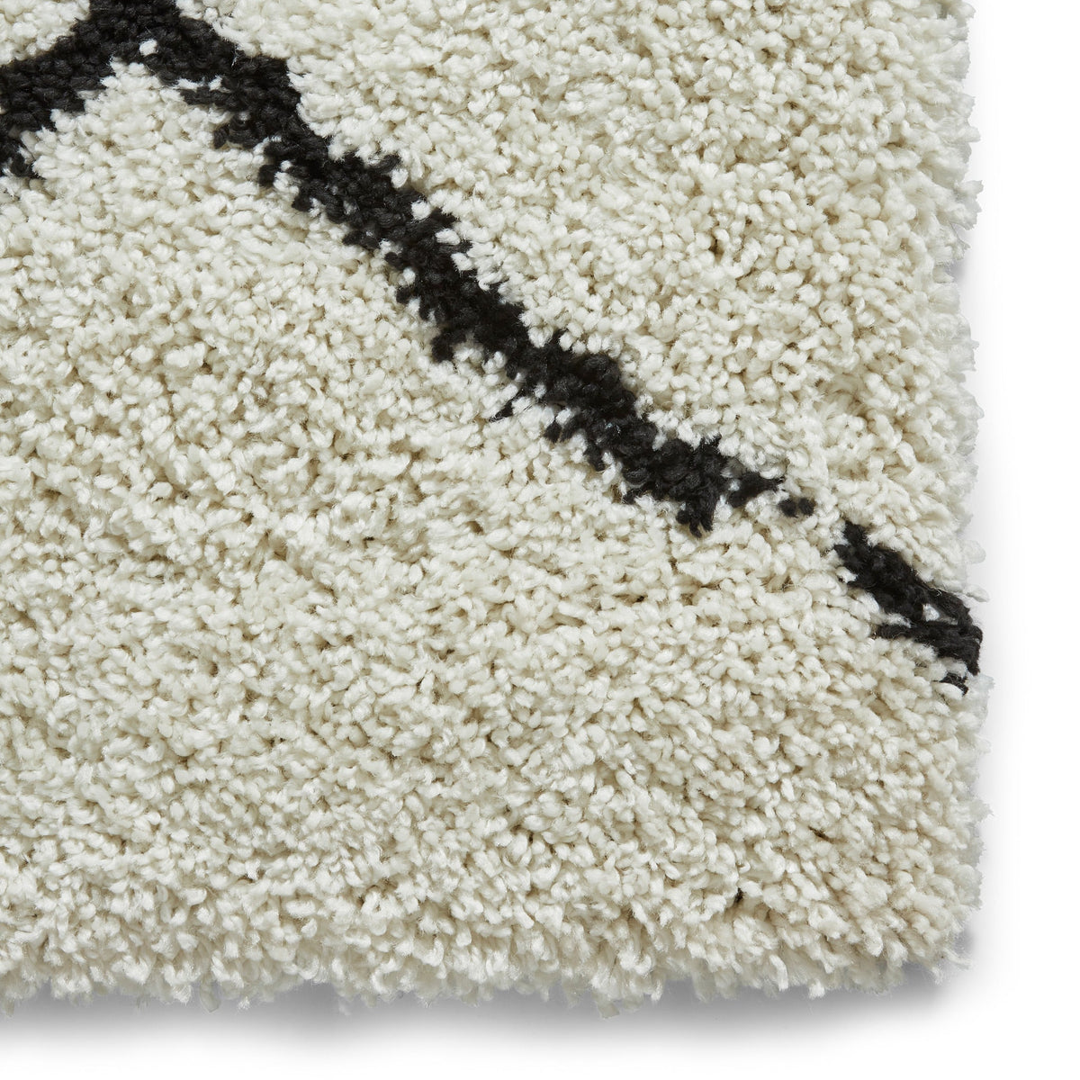 Durham Berber Diamond Shaggy Rug