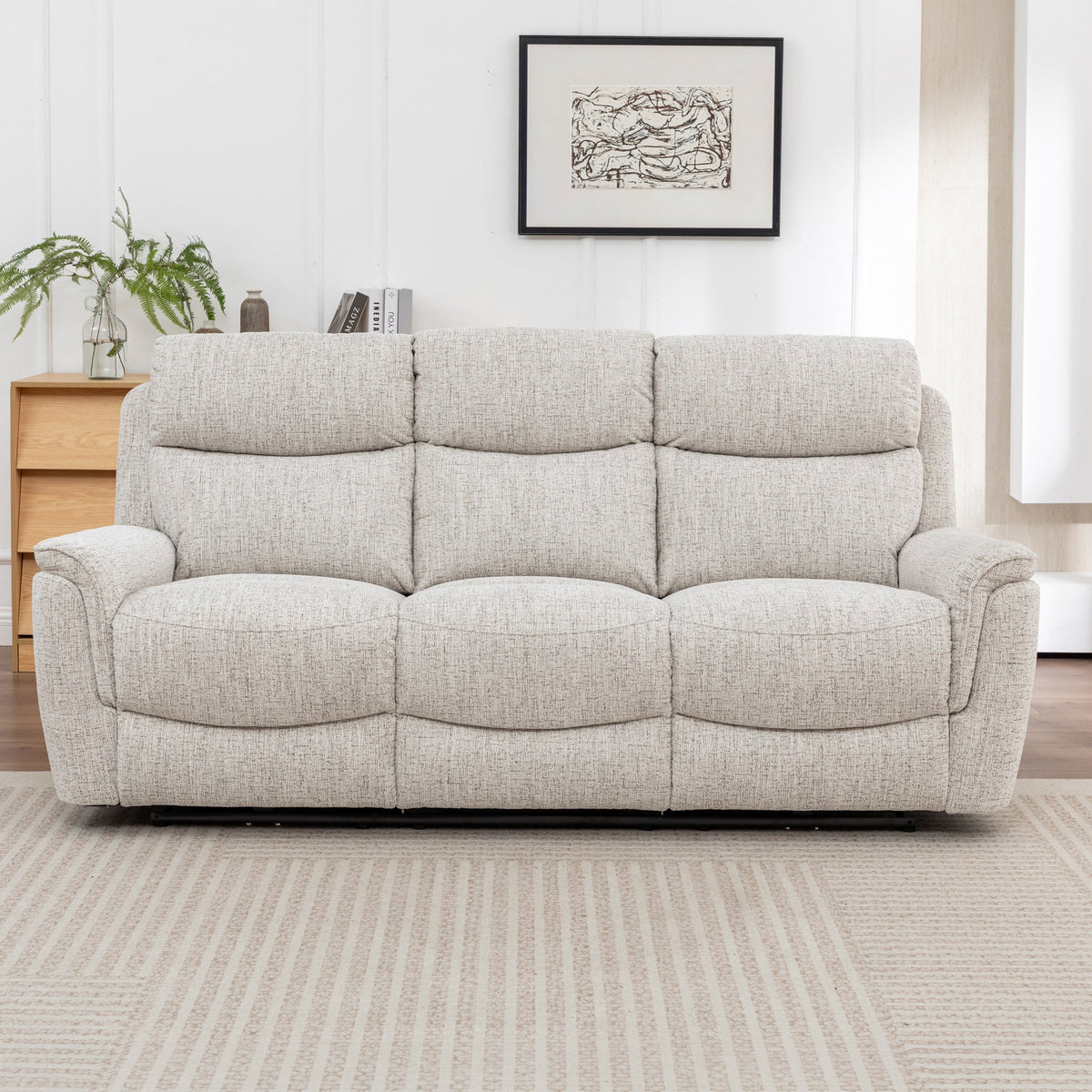 Adrenne 3 Seater Power Recliner Sofa
