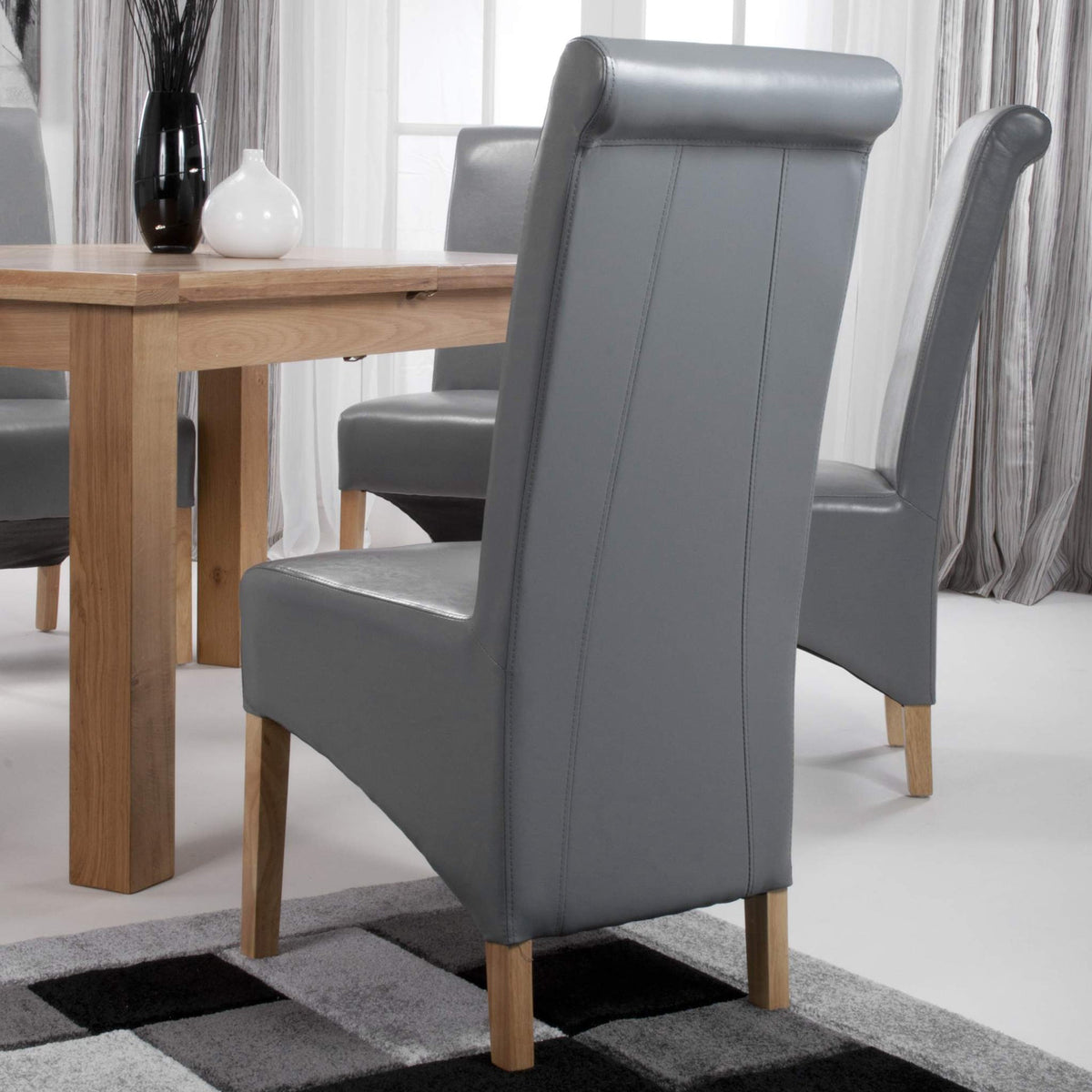 Genna Bonded Leather Dining Chair