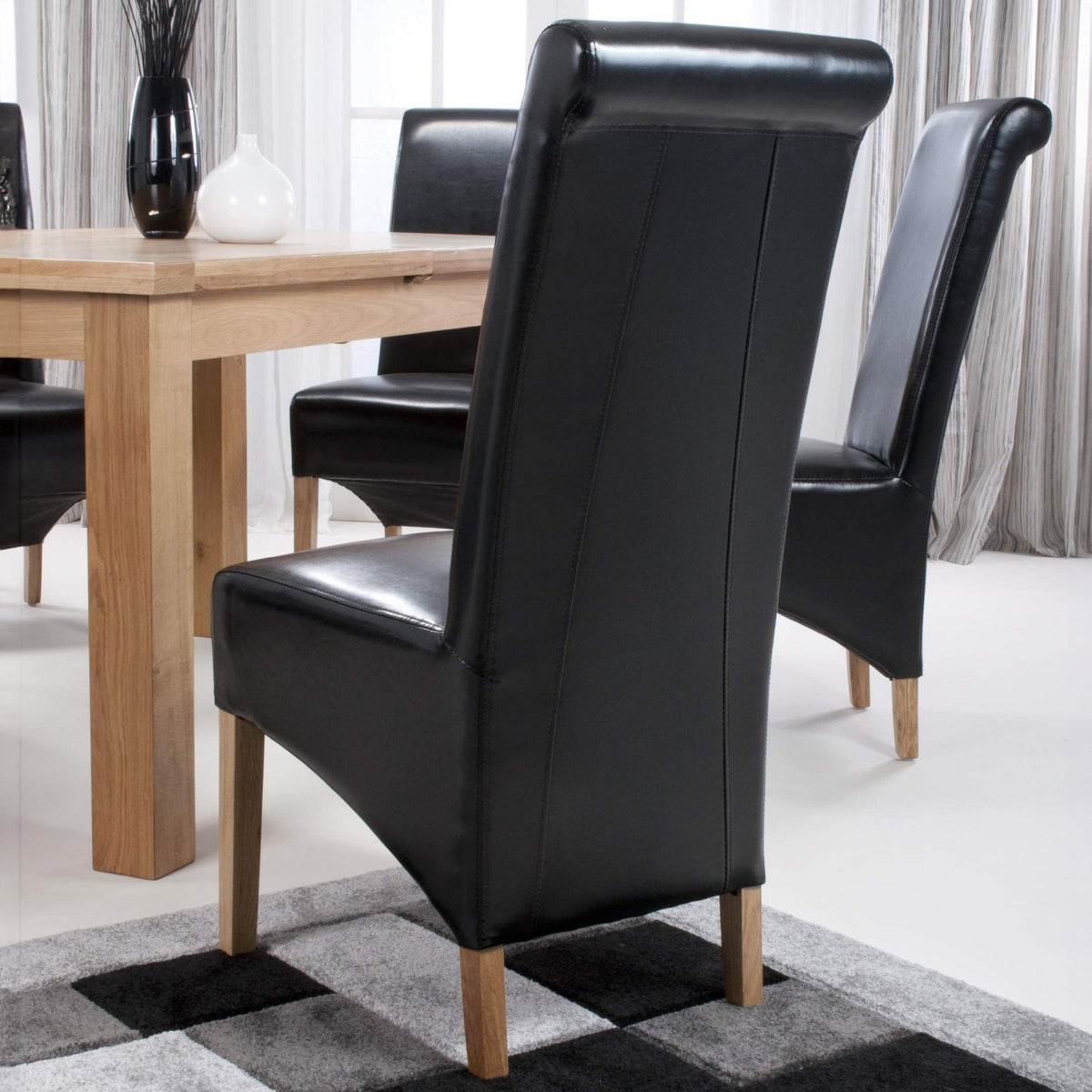 Genna Bonded Leather Dining Chair