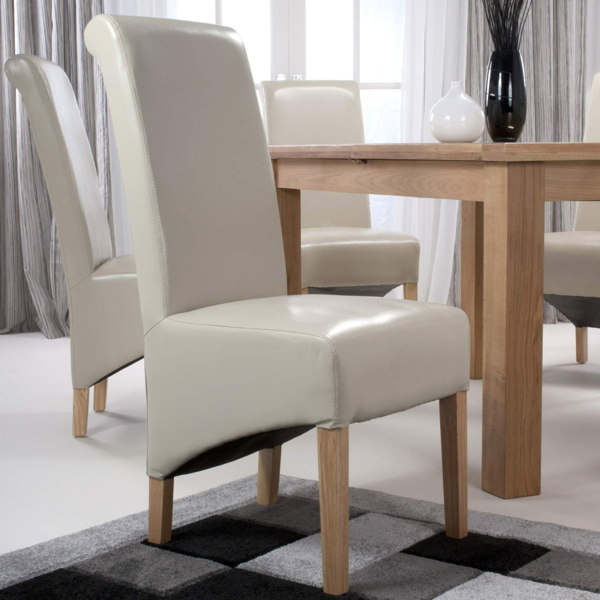 Genna Bonded Leather Dining Chair