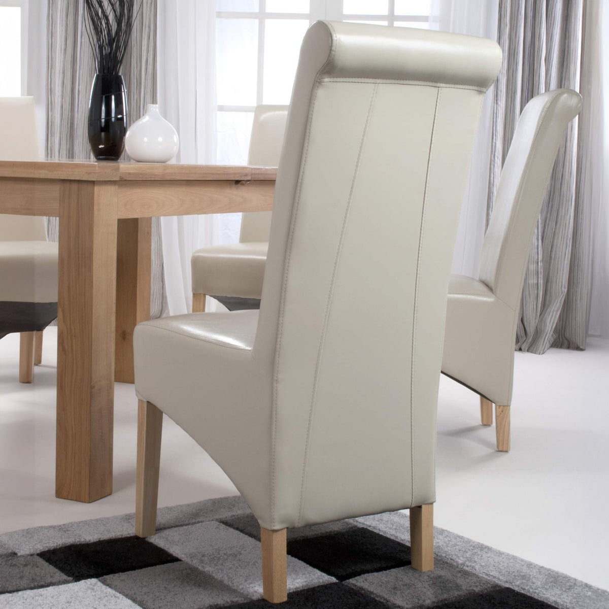 Genna Bonded Leather Dining Chair