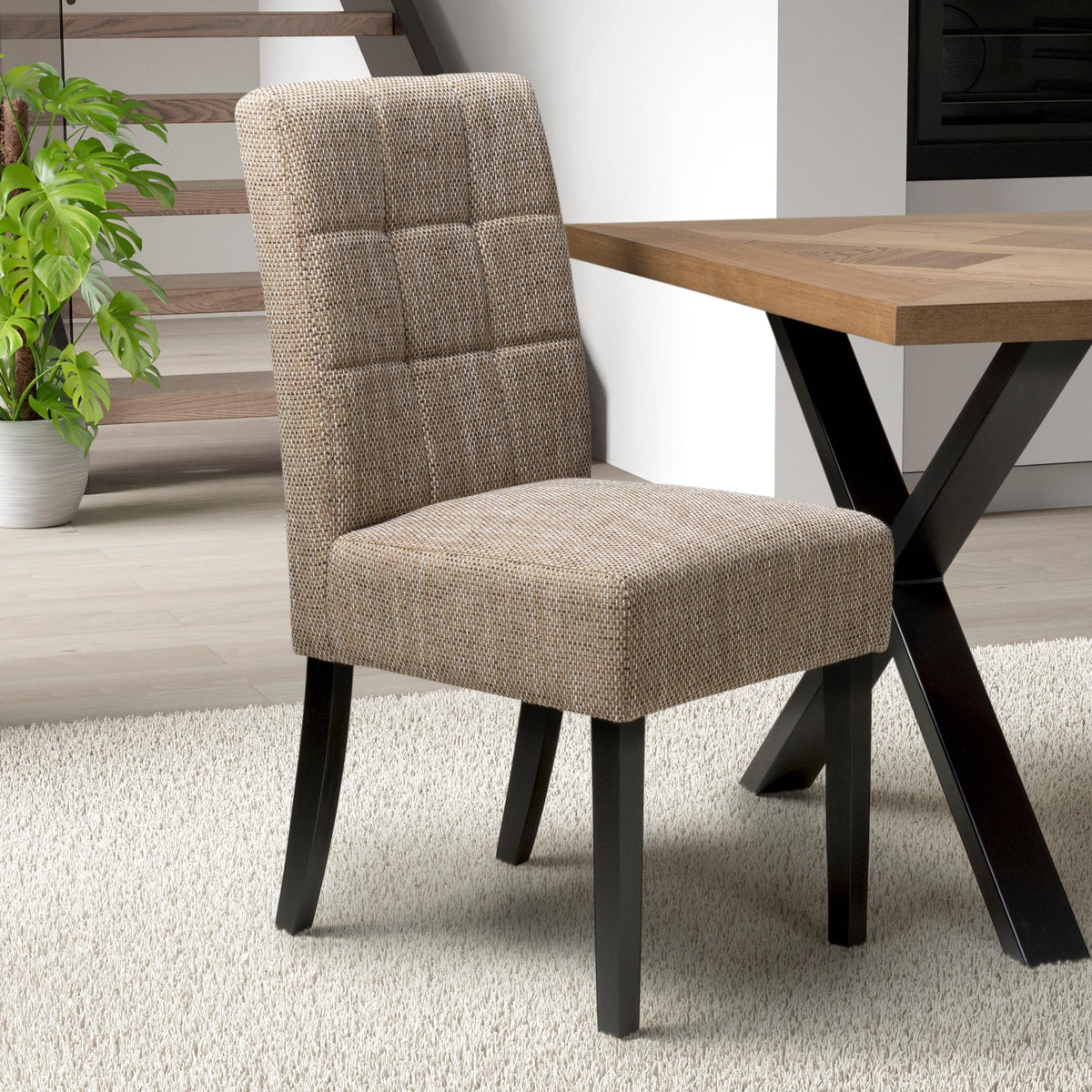 Madoc Waffle Stitch Dining Chair
