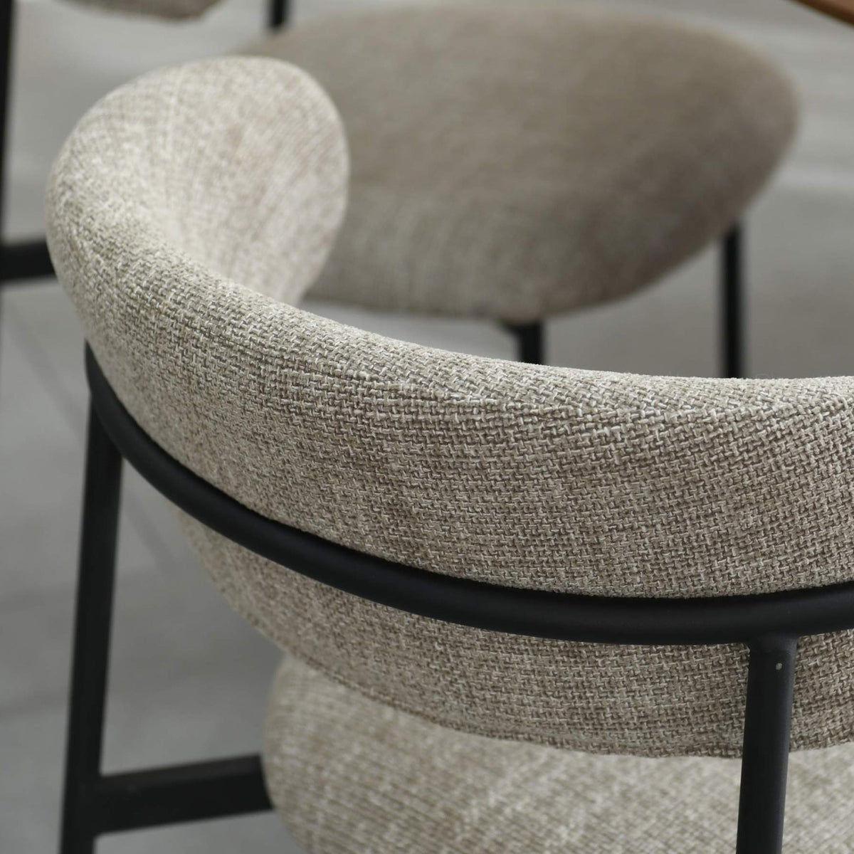 Elvina Tweed Dining Chair