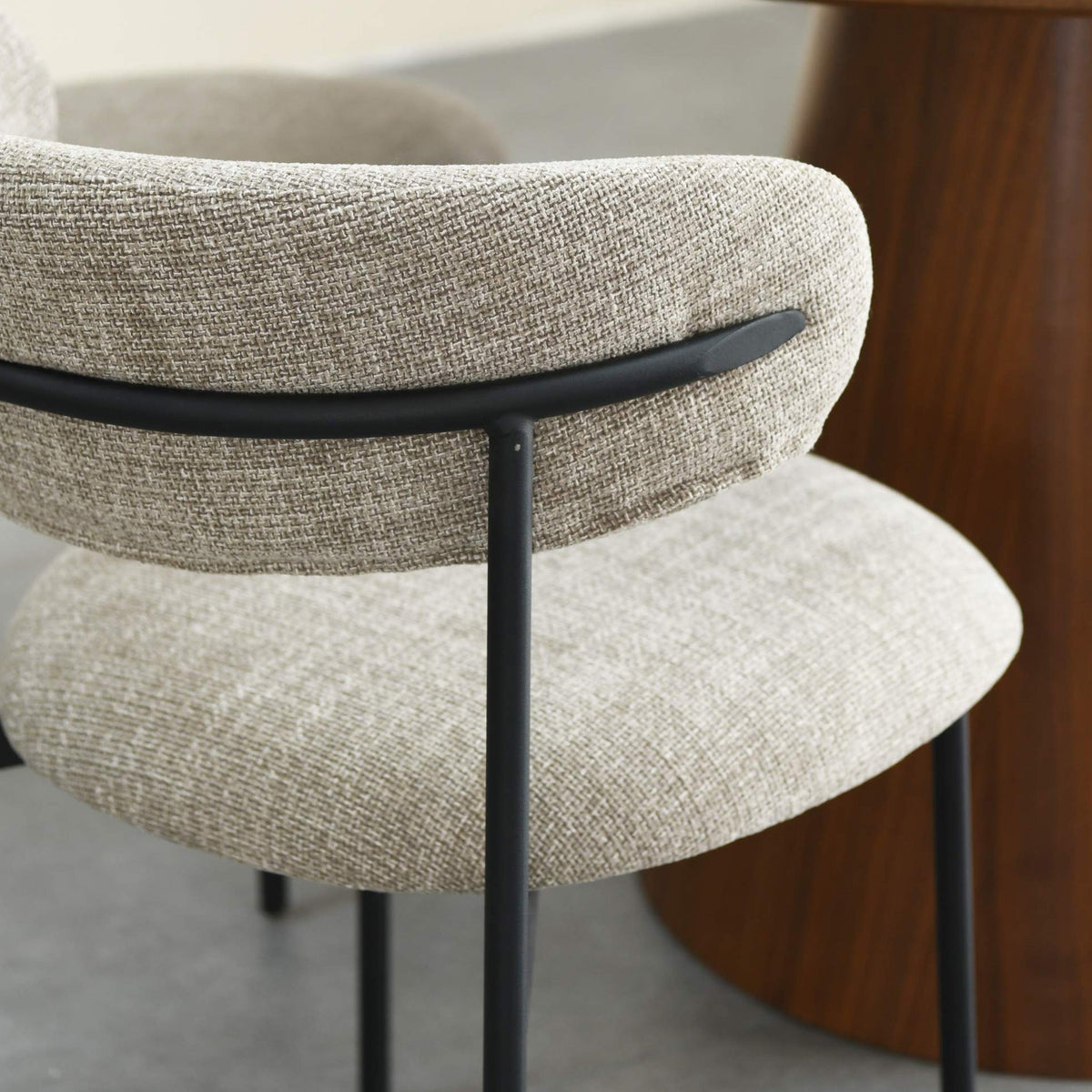 Elvina Tweed Dining Chair