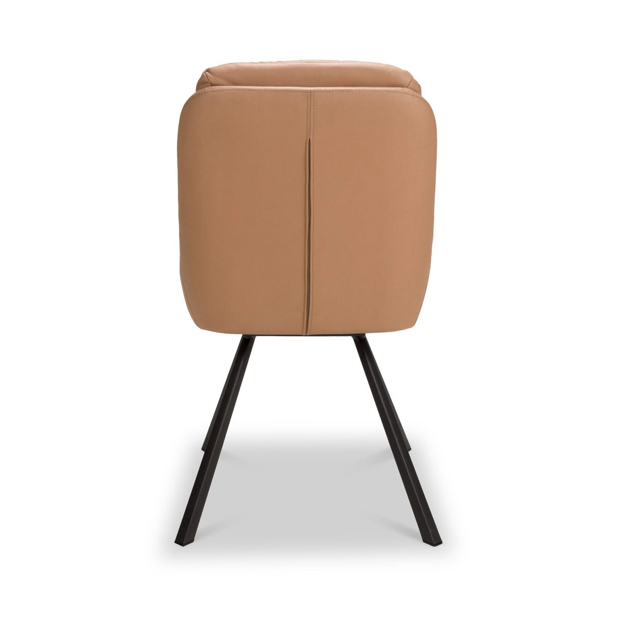 Elara Swivel Faux Leather Dining Chair