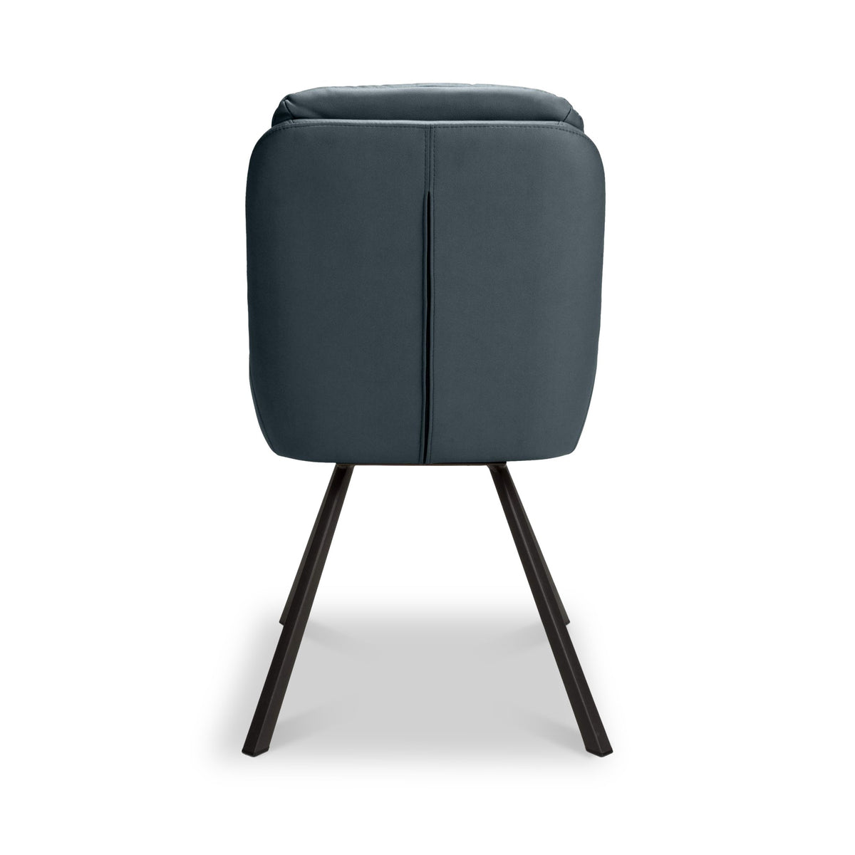 Elara Swivel Faux Leather Dining Chair