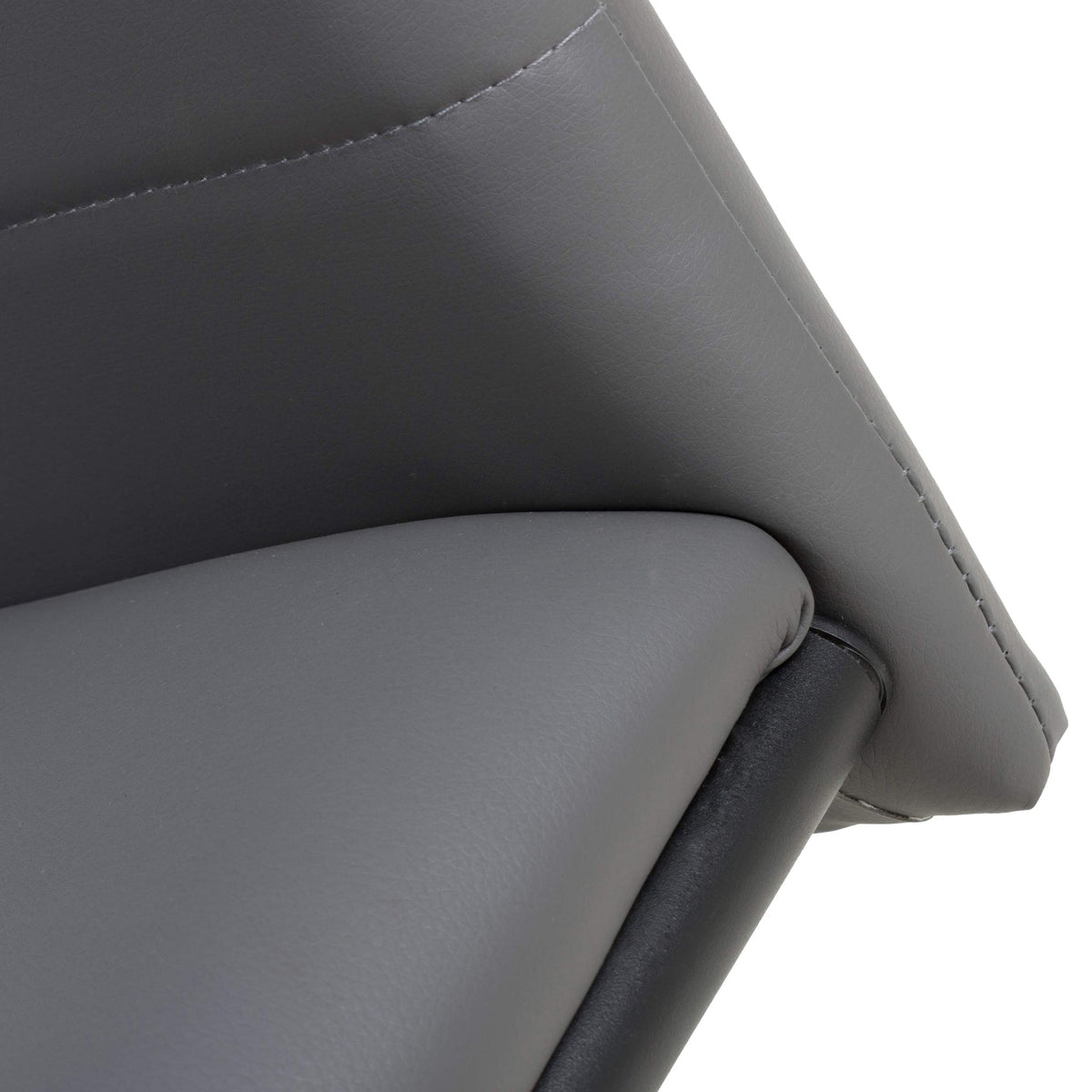 Aeron Faux Leather Dining Chair