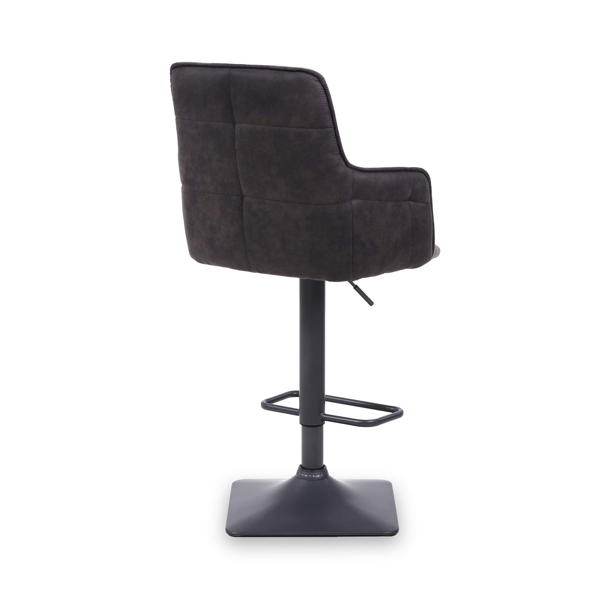 Morwyn Faux Suede Bar Stool