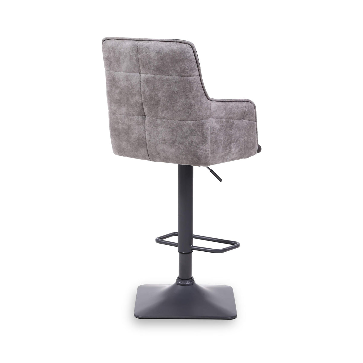 Morwyn Faux Suede Bar Stool