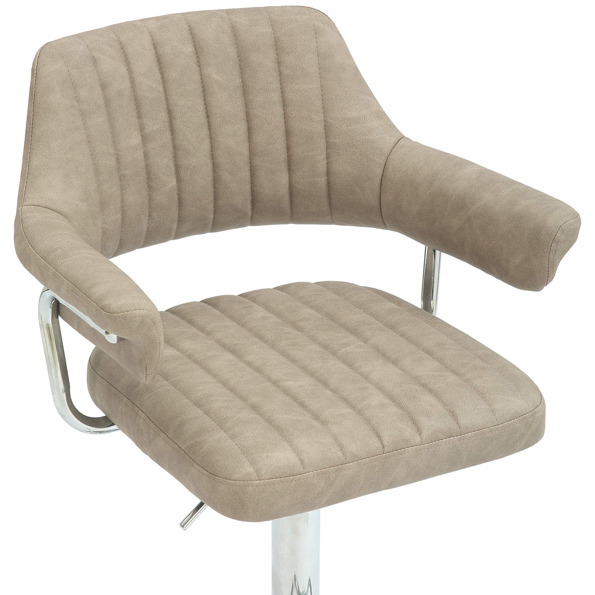 Rhonwen Faux Leather Bar Stool