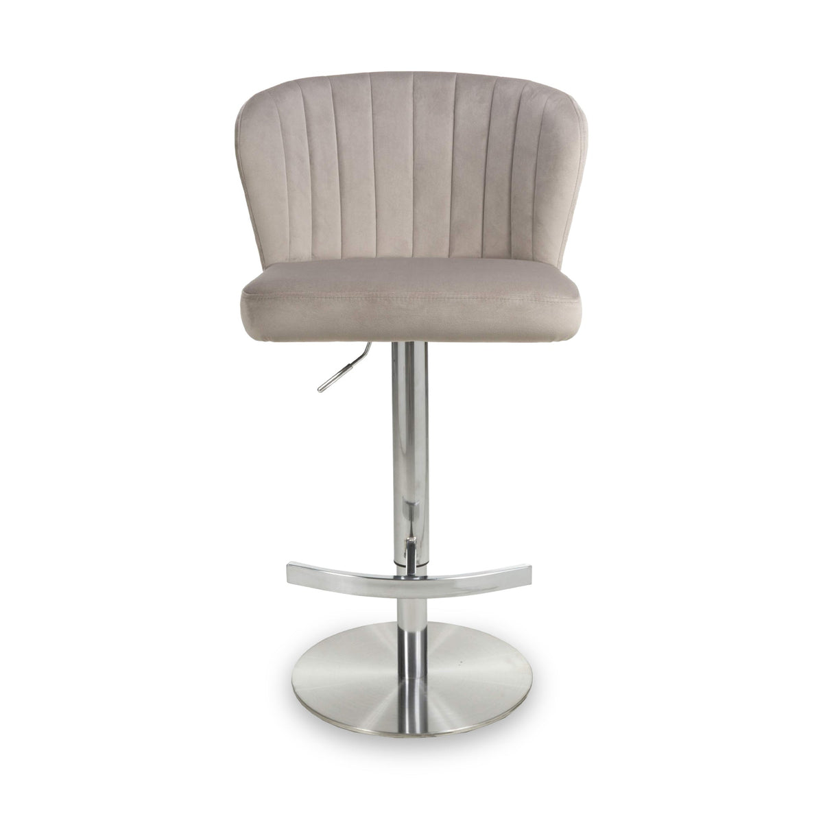 Adwen Brushed Velvet Bar Stool