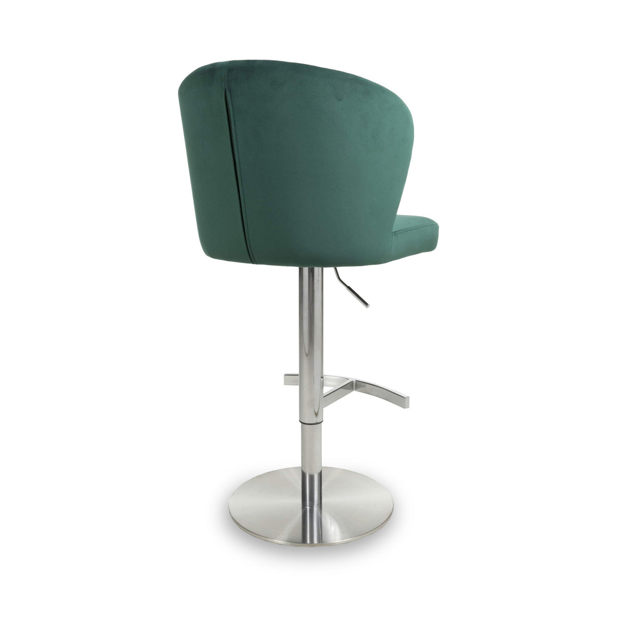 Adwen Brushed Velvet Bar Stool