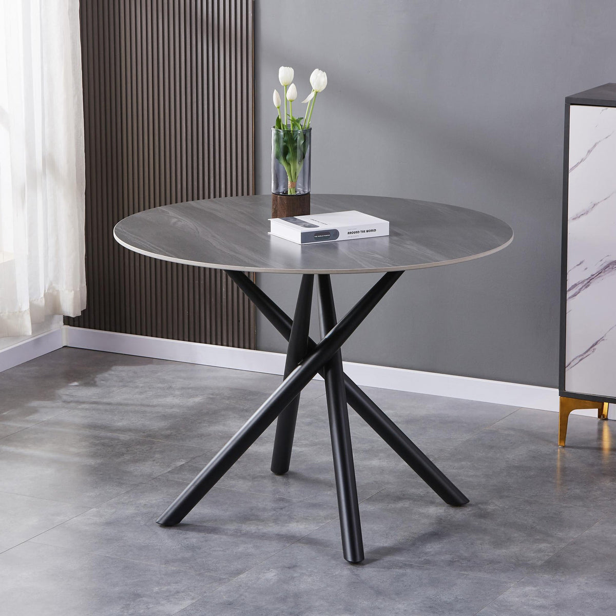 Coombe 100cm Round Dining Table
