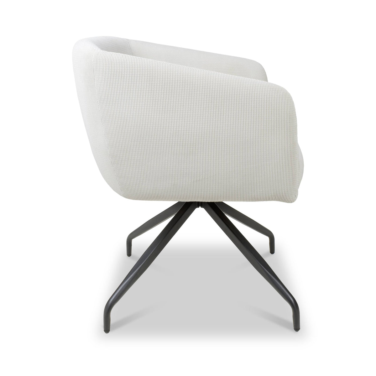 Berkley Corduroy Swivel Dining Chair