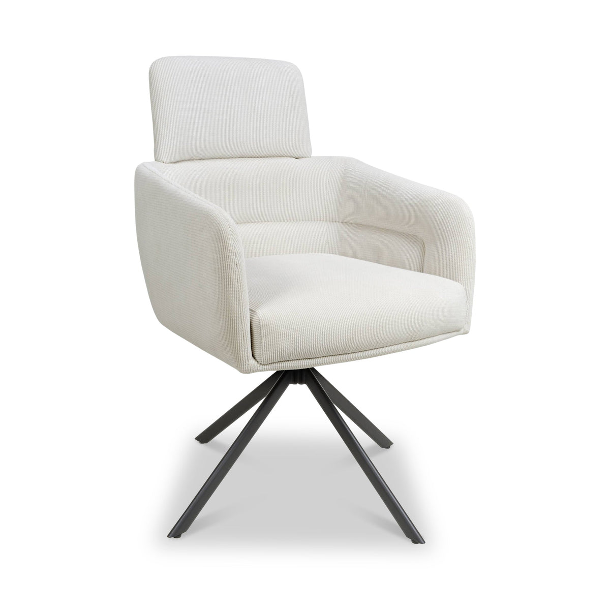 Gilston Corduroy Swivel Dining Chair
