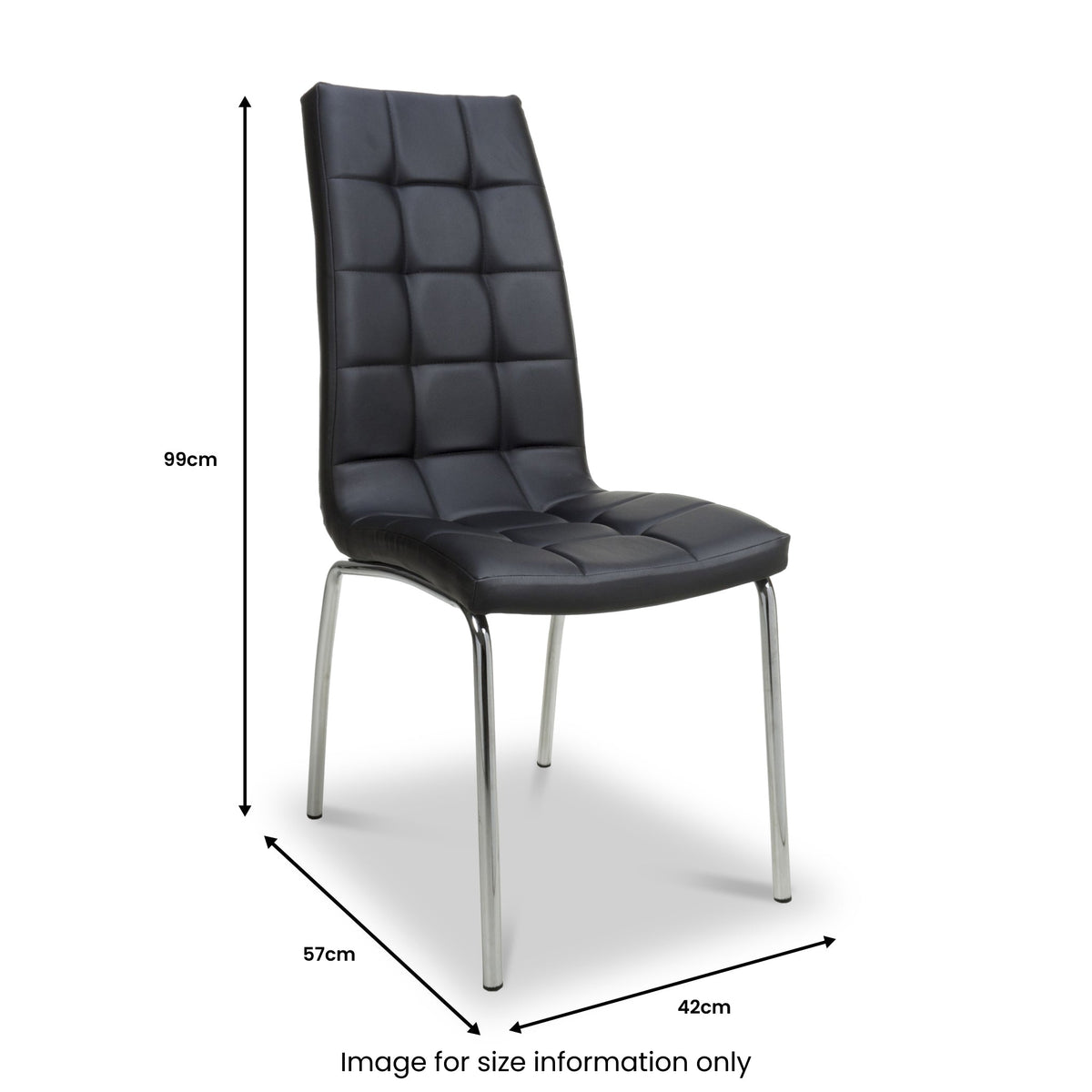 Draycott Faux Leather Dining Chair