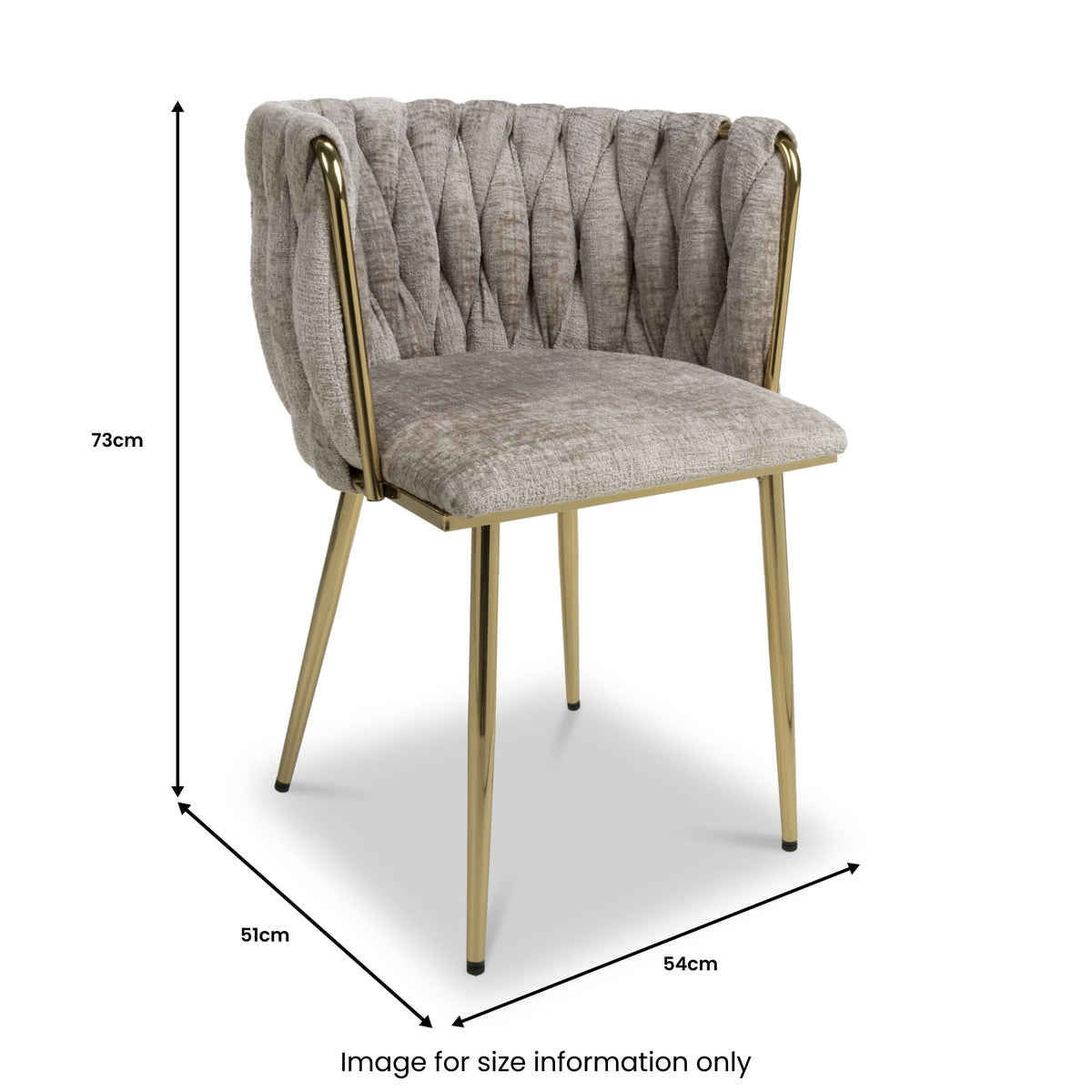 Cindy Chenille Dining Chair