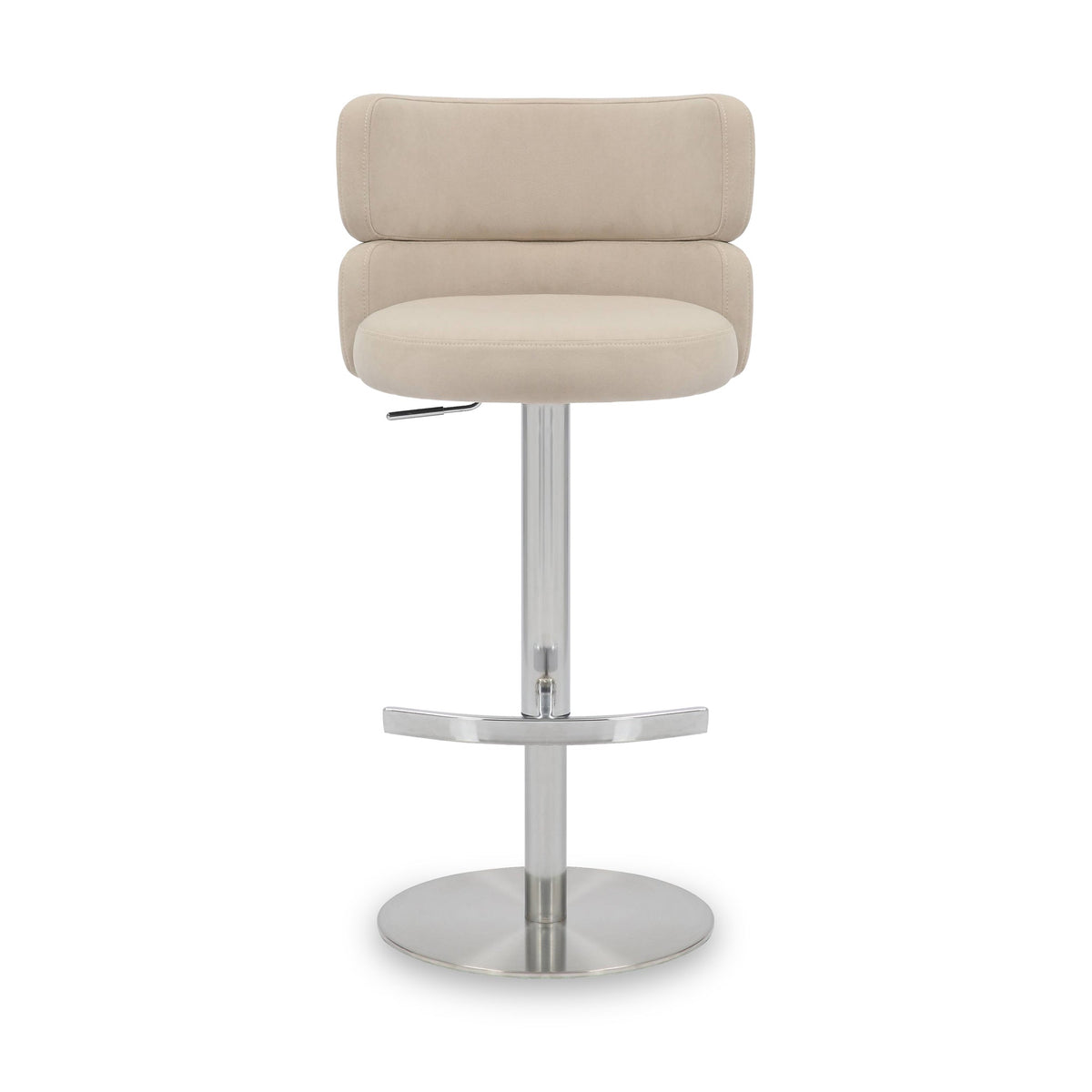 Carvell Brushed Velvet Bar Stool