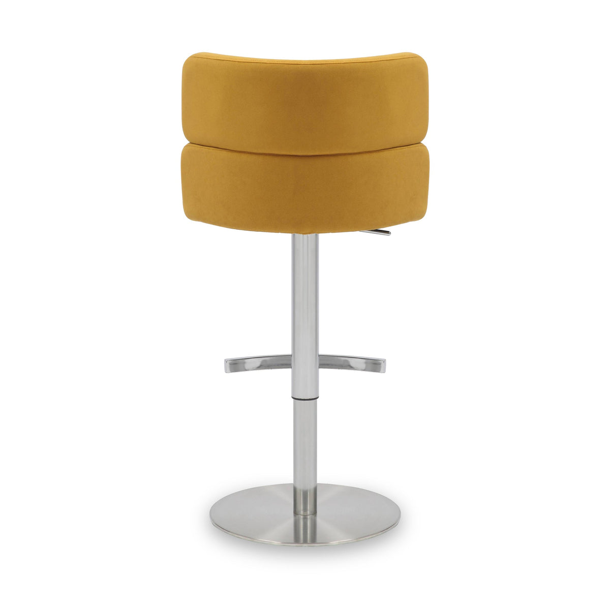 Carvell Brushed Velvet Bar Stool