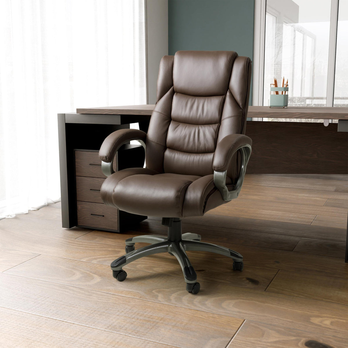 Stevens Leather Office Chair